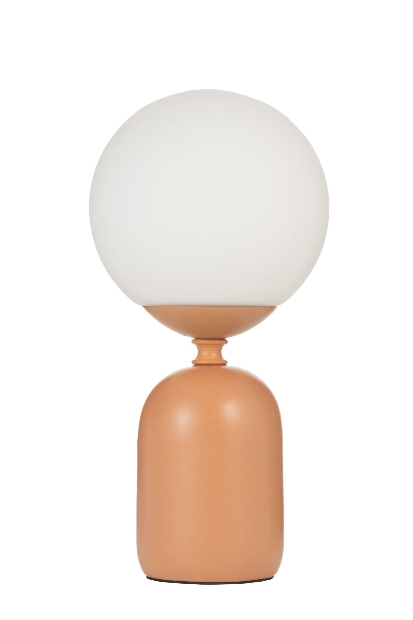 Pauleen Tafellamp Glowing Charm max 20W roestig rood/wit keramiek