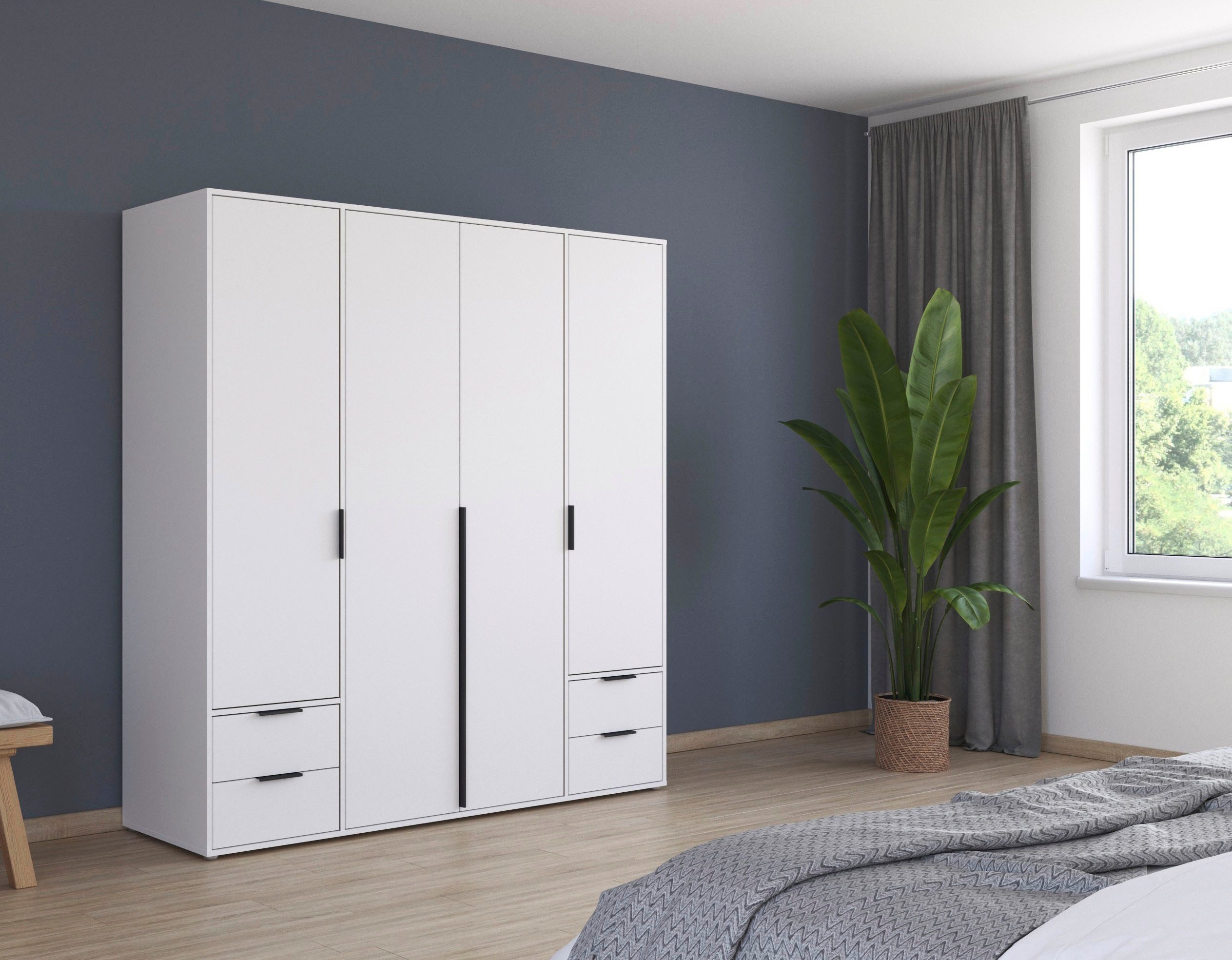 rauch Draaideurkast Kledingkast Kast Garderobe Wasmand NAGATA veel Opbergruimte