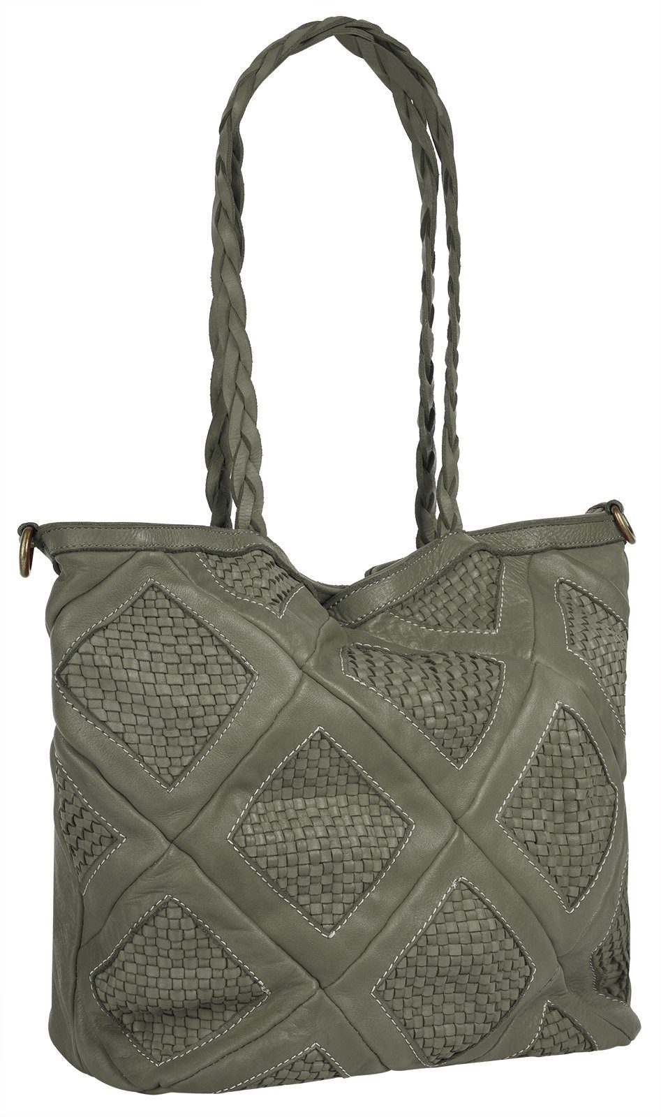 Samantha Look Shopper echt leer, made in italy