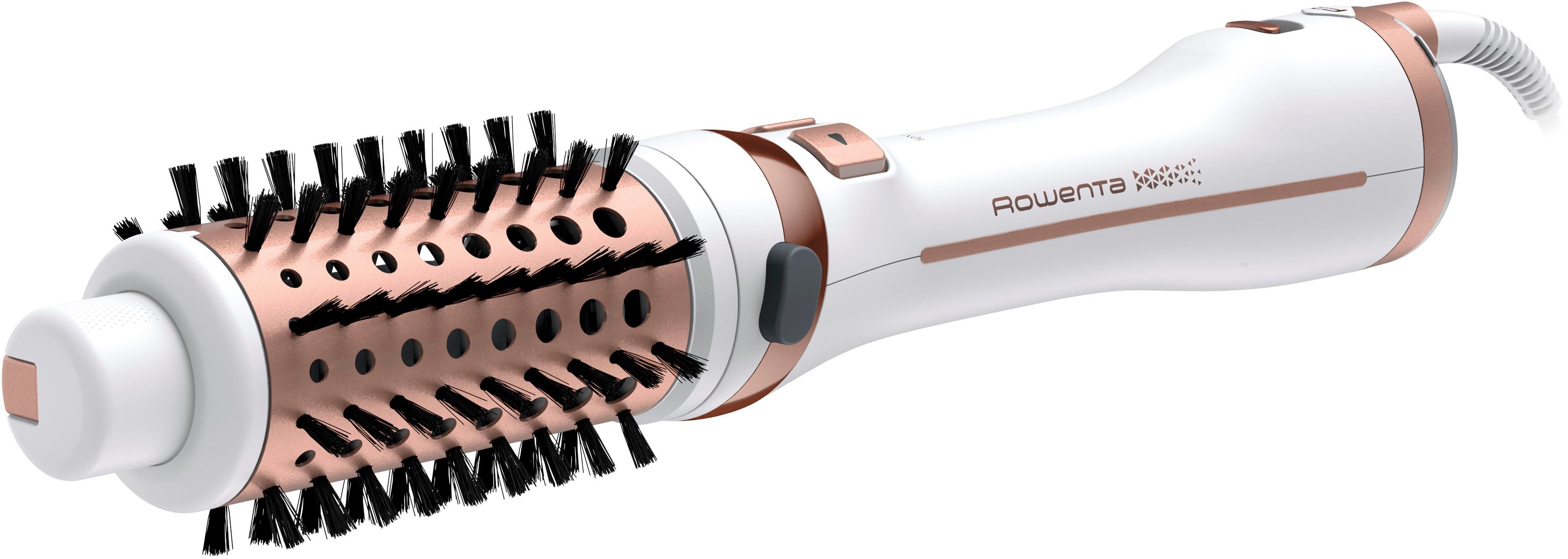 Rowenta Stylingborstel met warme lucht Brush Activ Ultimate Care, roterende warmeluchtborstel 2 in 1 styling,