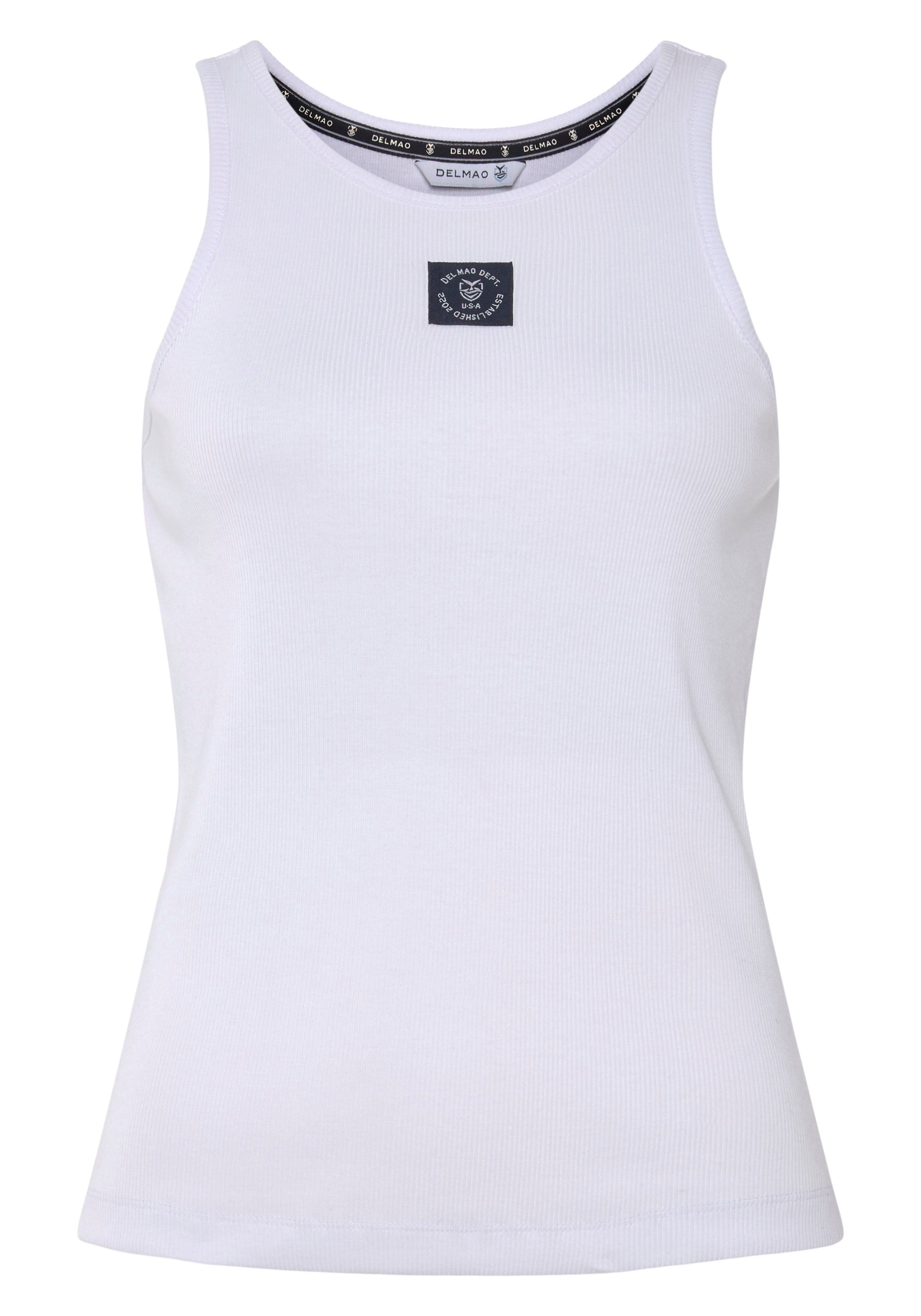 DELMAO Tanktop met sportief label