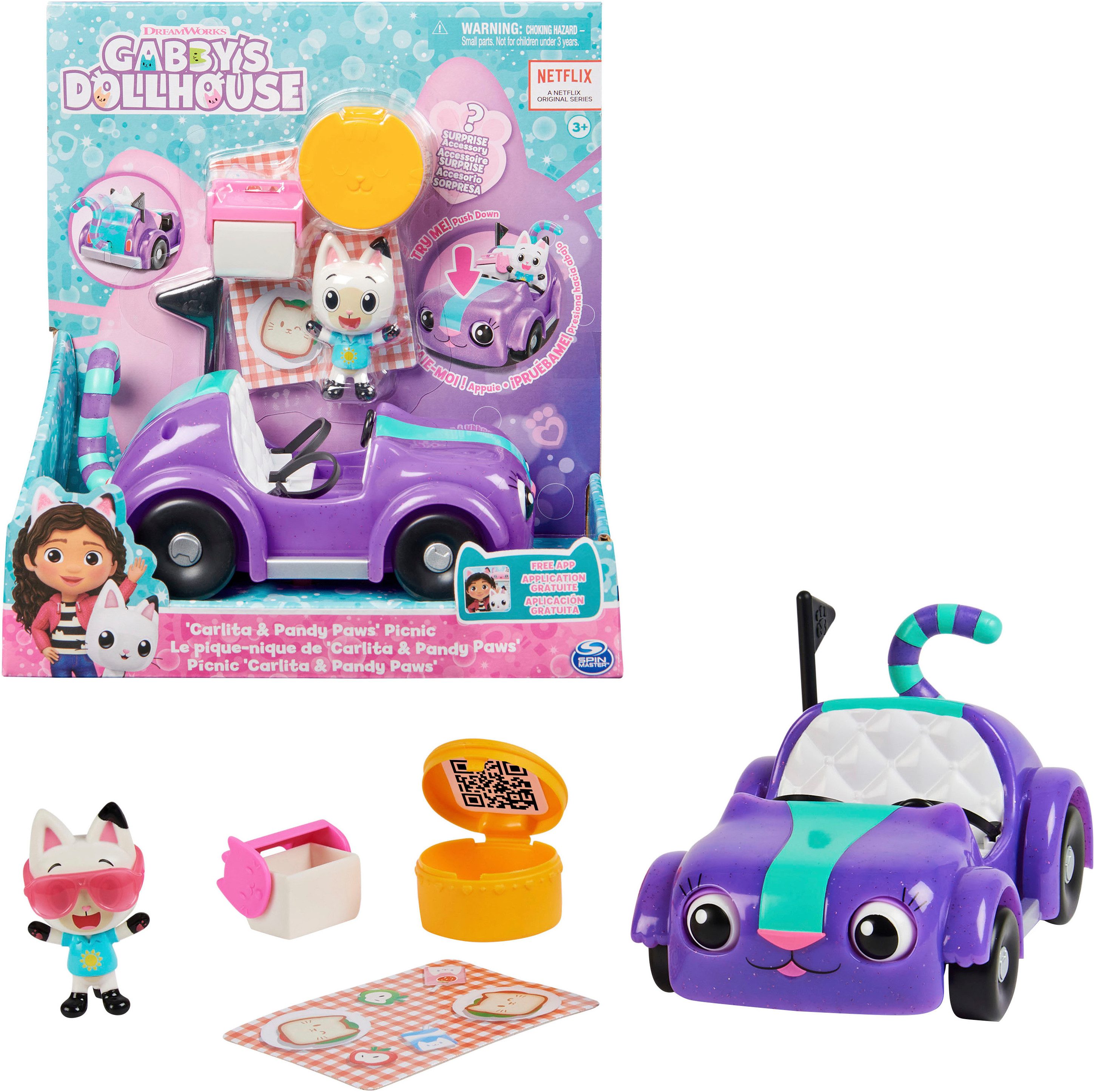 Spin Master Speelgoedauto Gabby's Dollhouse – Carlita Vehicle