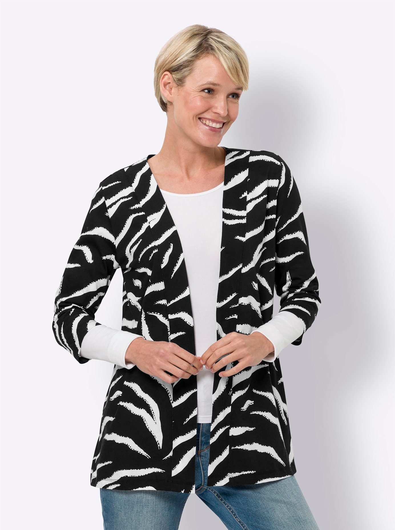 Classic Basics Shirtjasje Long-shirtjasje (1-delig)