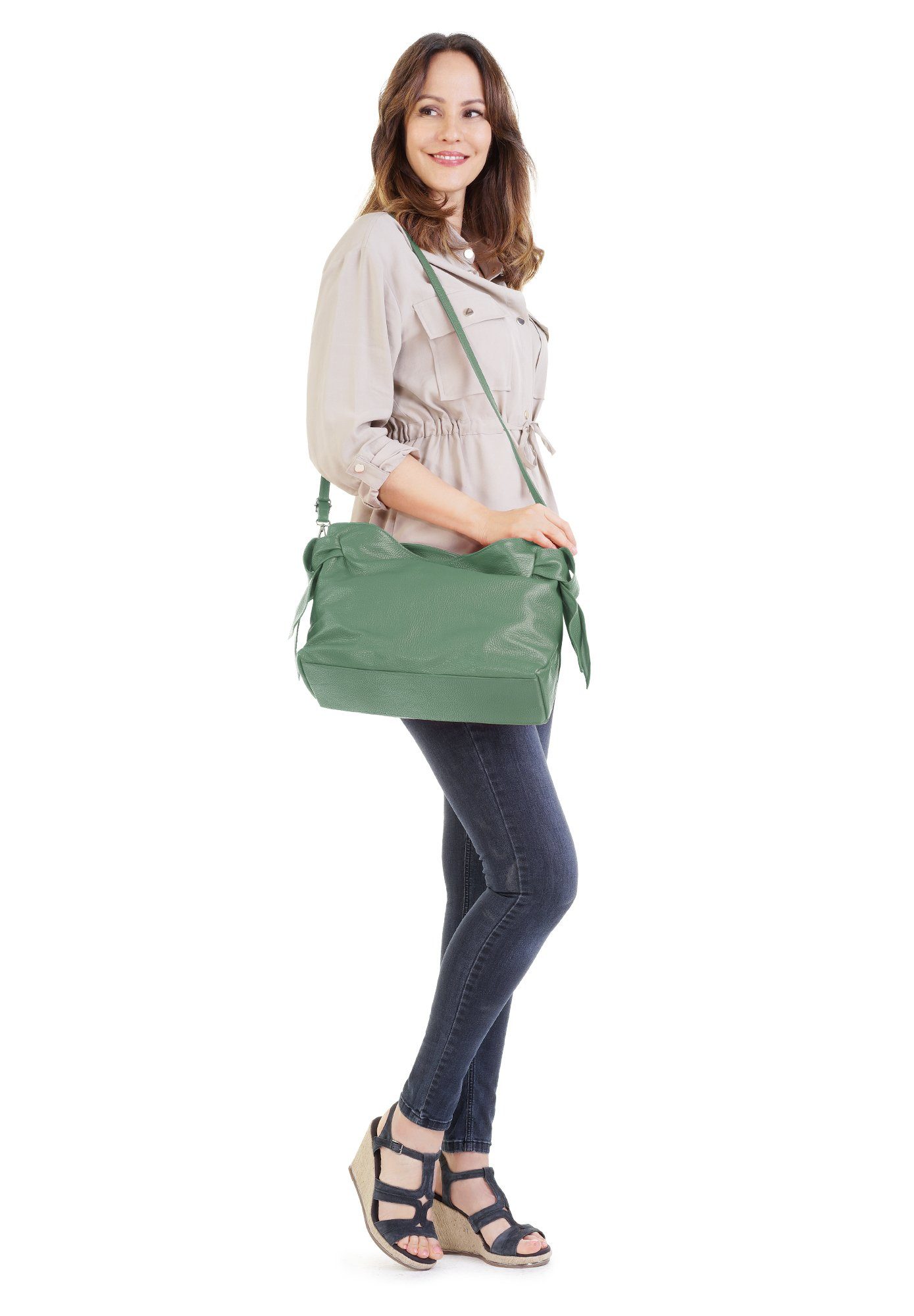 Samantha Look Tas echt leer, made in italy