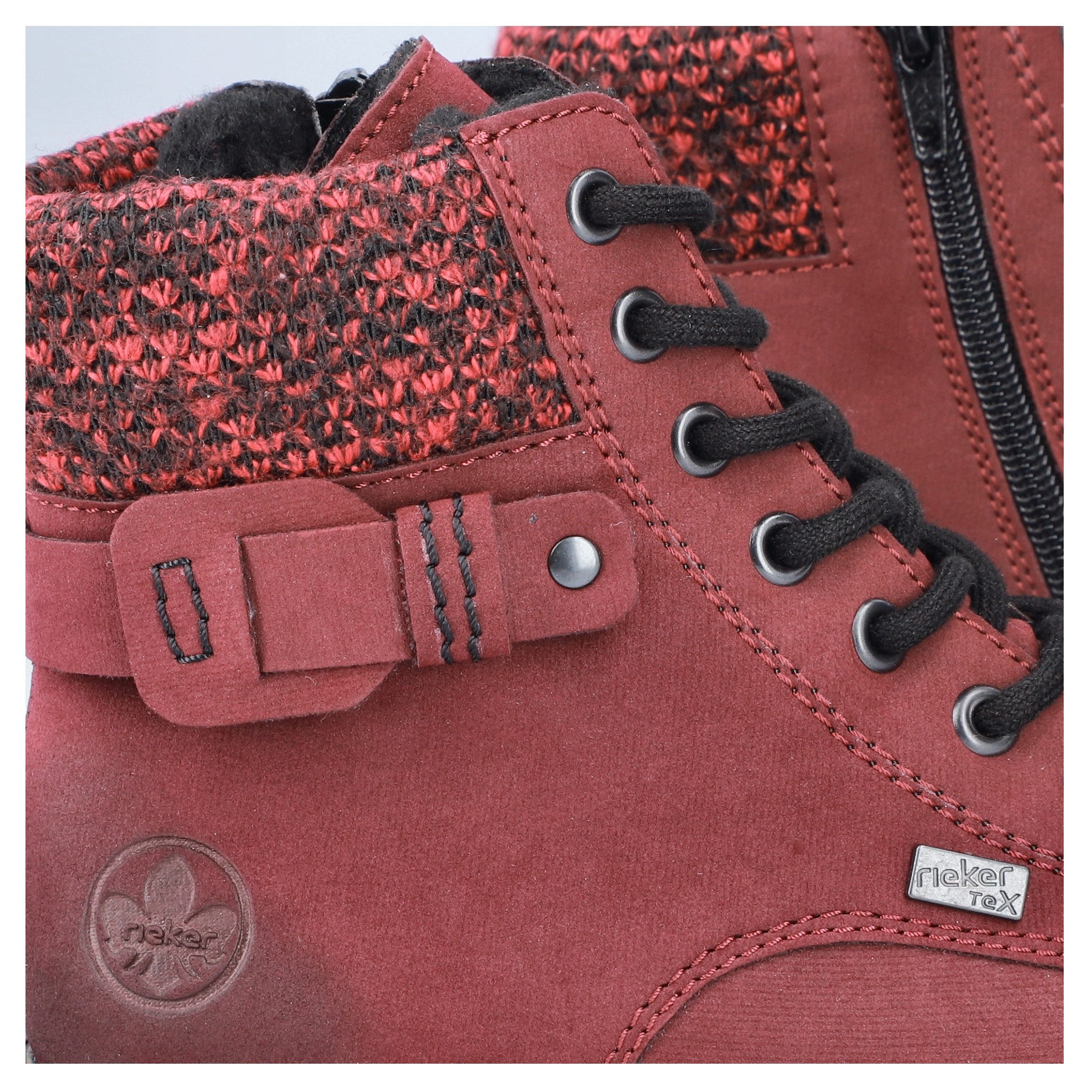 Rieker Winterlaarsjes winterboots met waterafstotende riekertex-membraan