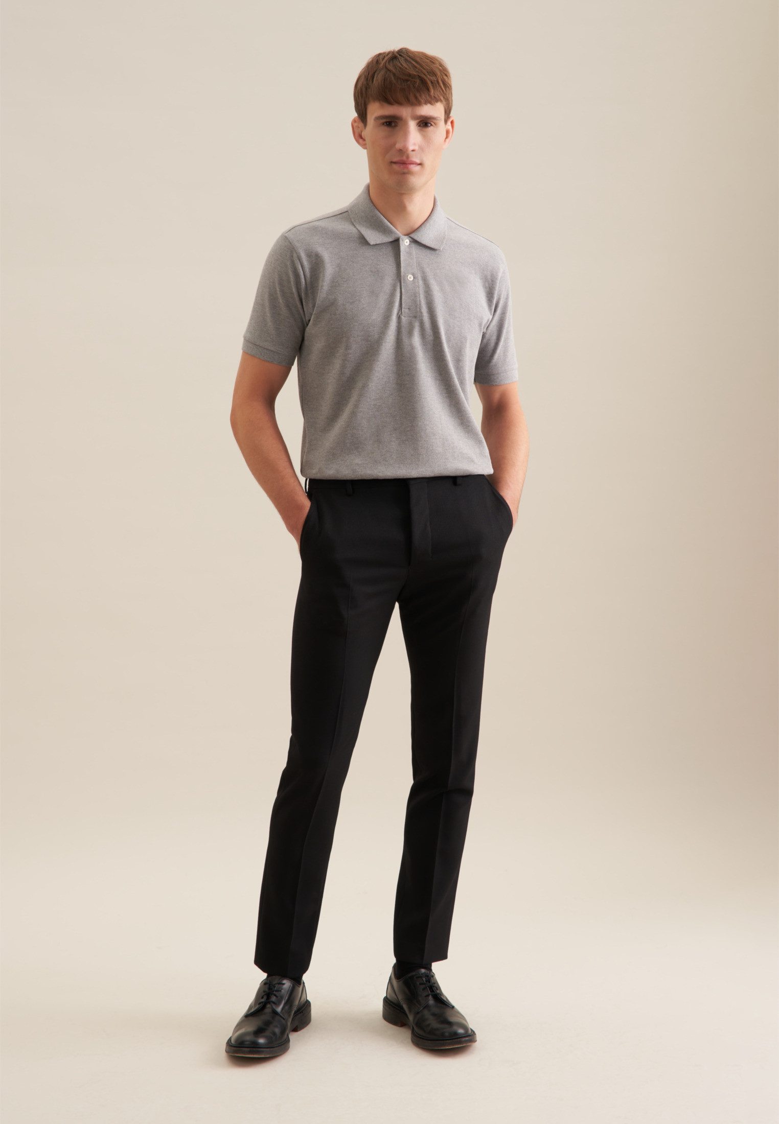 seidensticker Poloshirt Regular Polo Uni