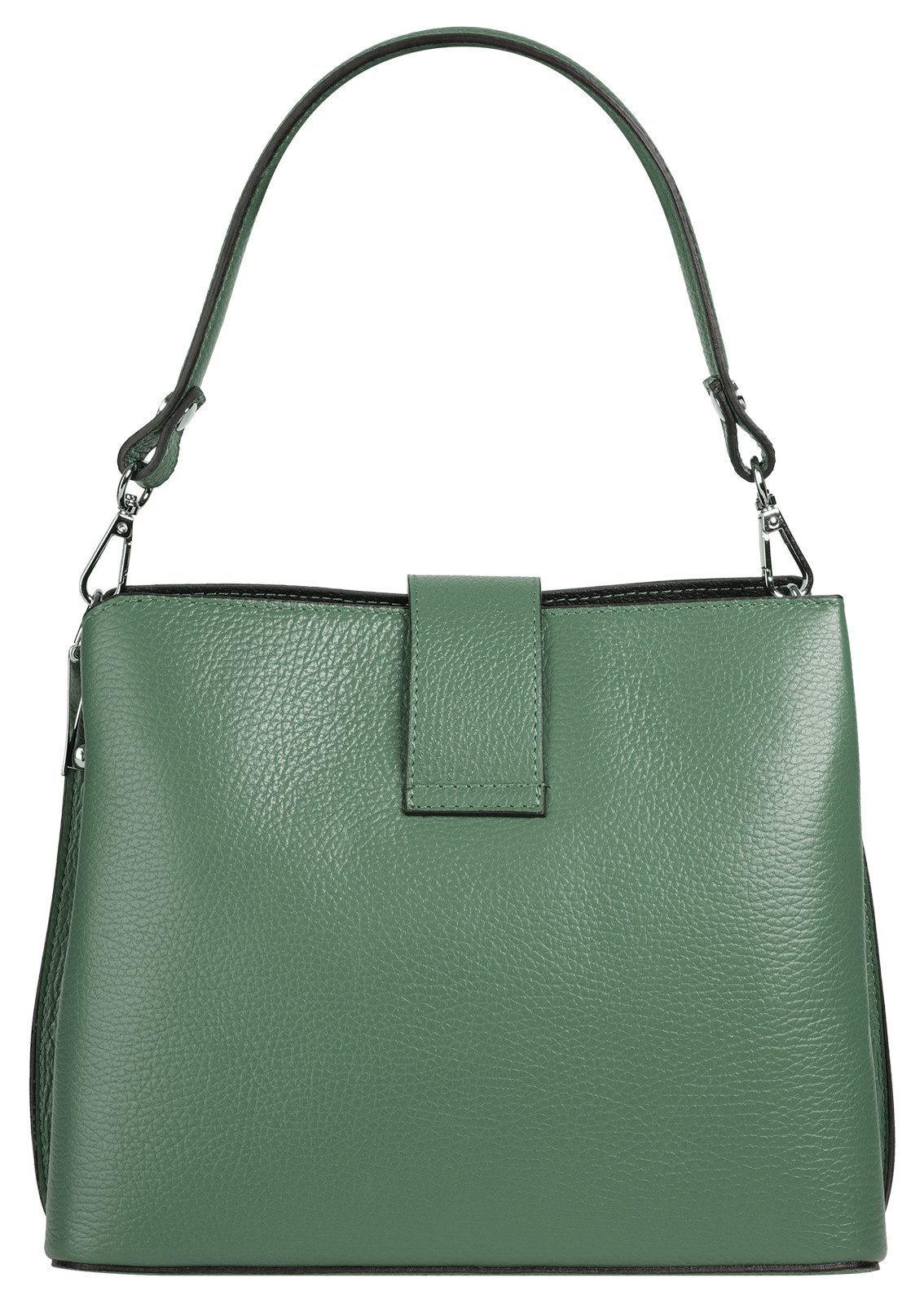 Cluty Schoudertas echt leer, made in italy