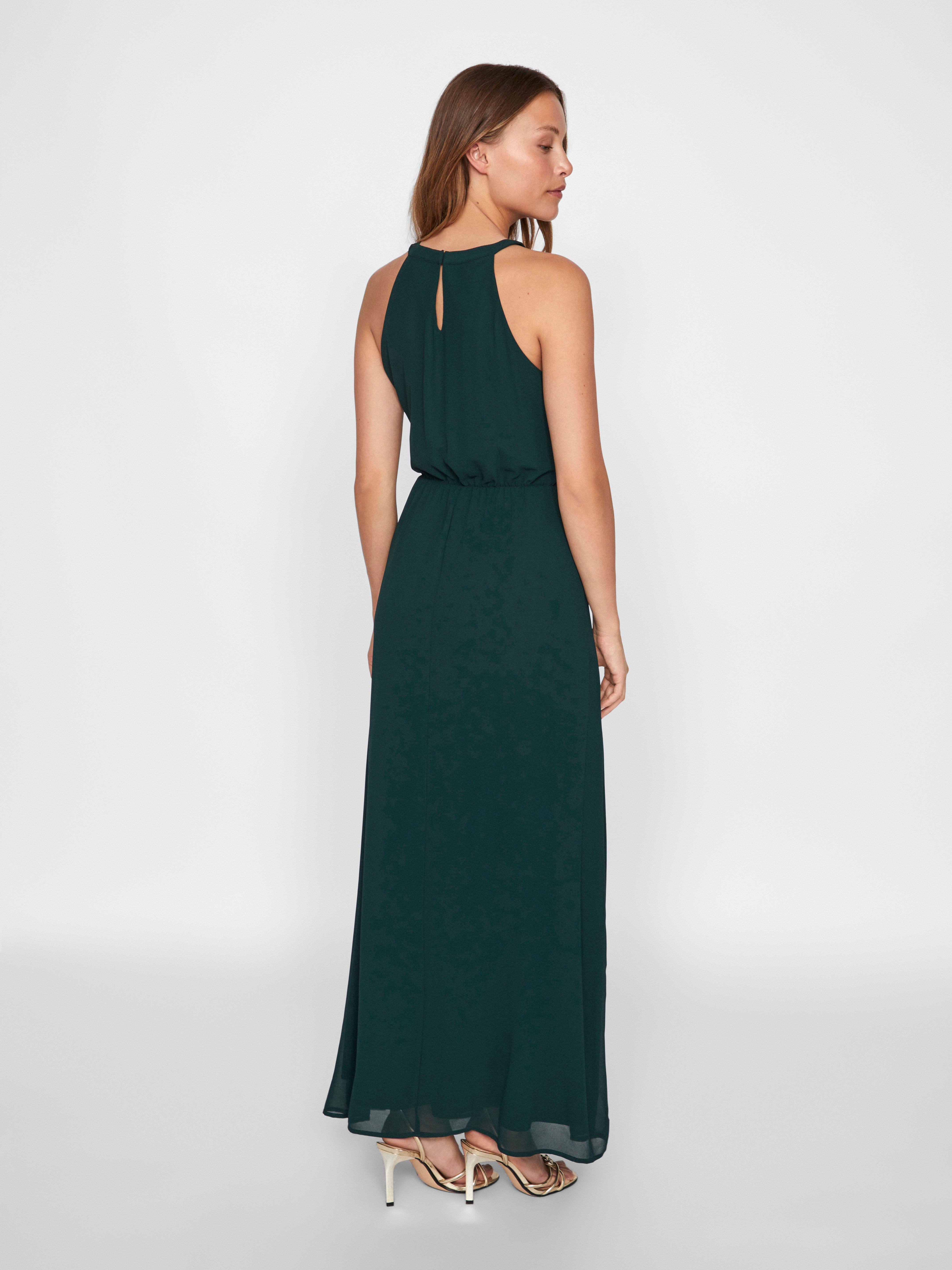 Vila Maxi-jurk VIMILINA HALTERNECK MAXI DRESS - NOOS