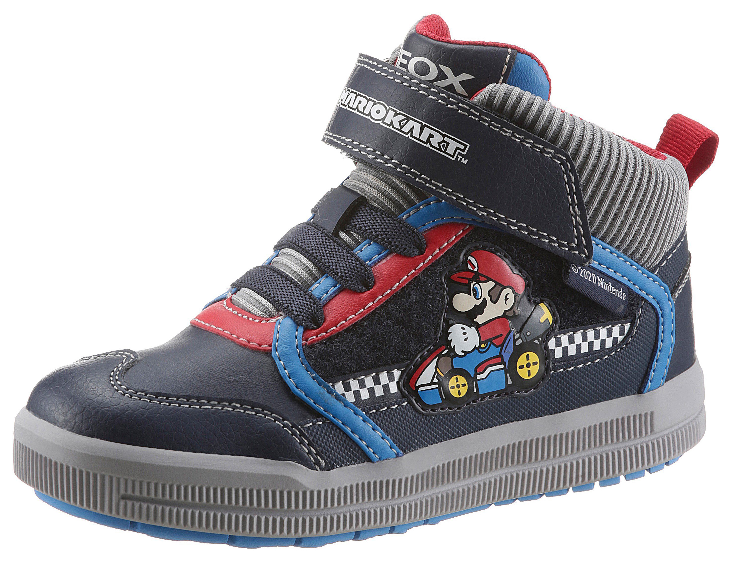 Geox Kids Sneakers Super Mario J Arzach Boy met mario kart-motief in de  online shop | OTTO