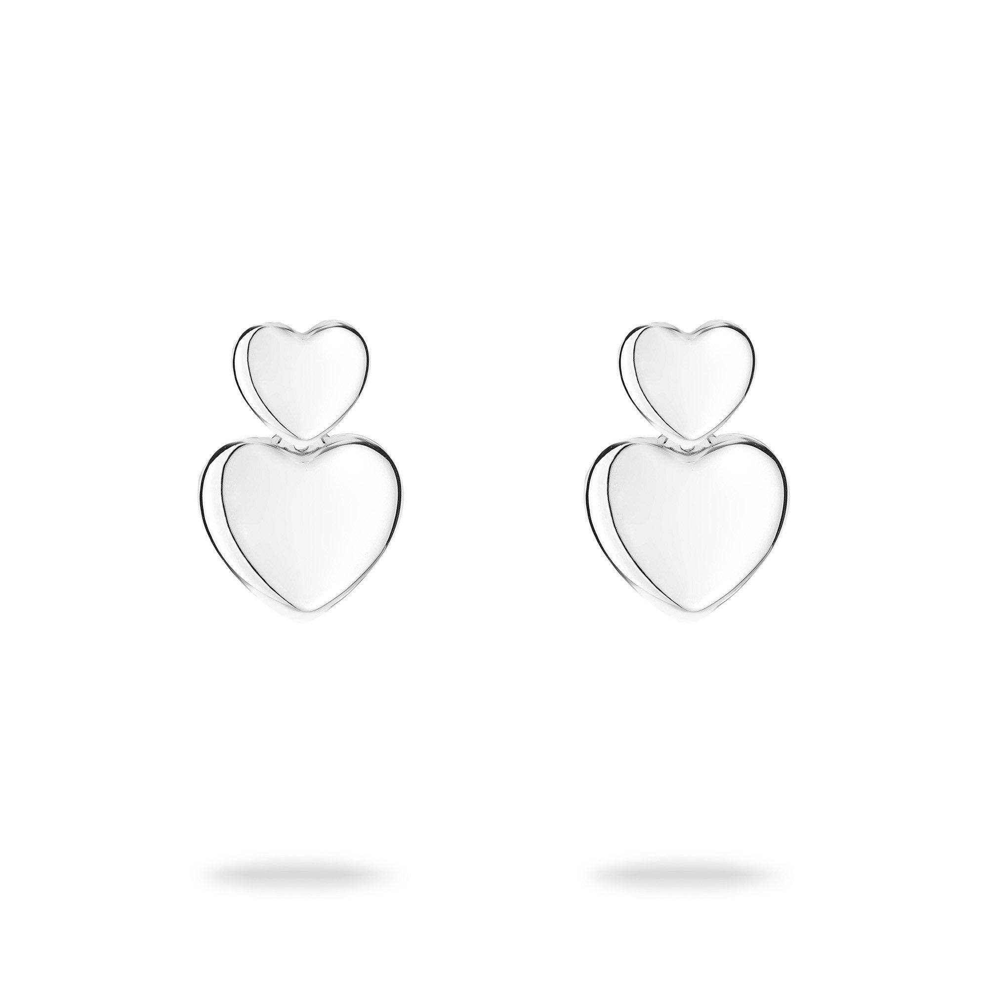 Tamaris Paar oorstekers Sieraad Geschenk Roestvrijstalen Oorbellen Bold Hearts Hart