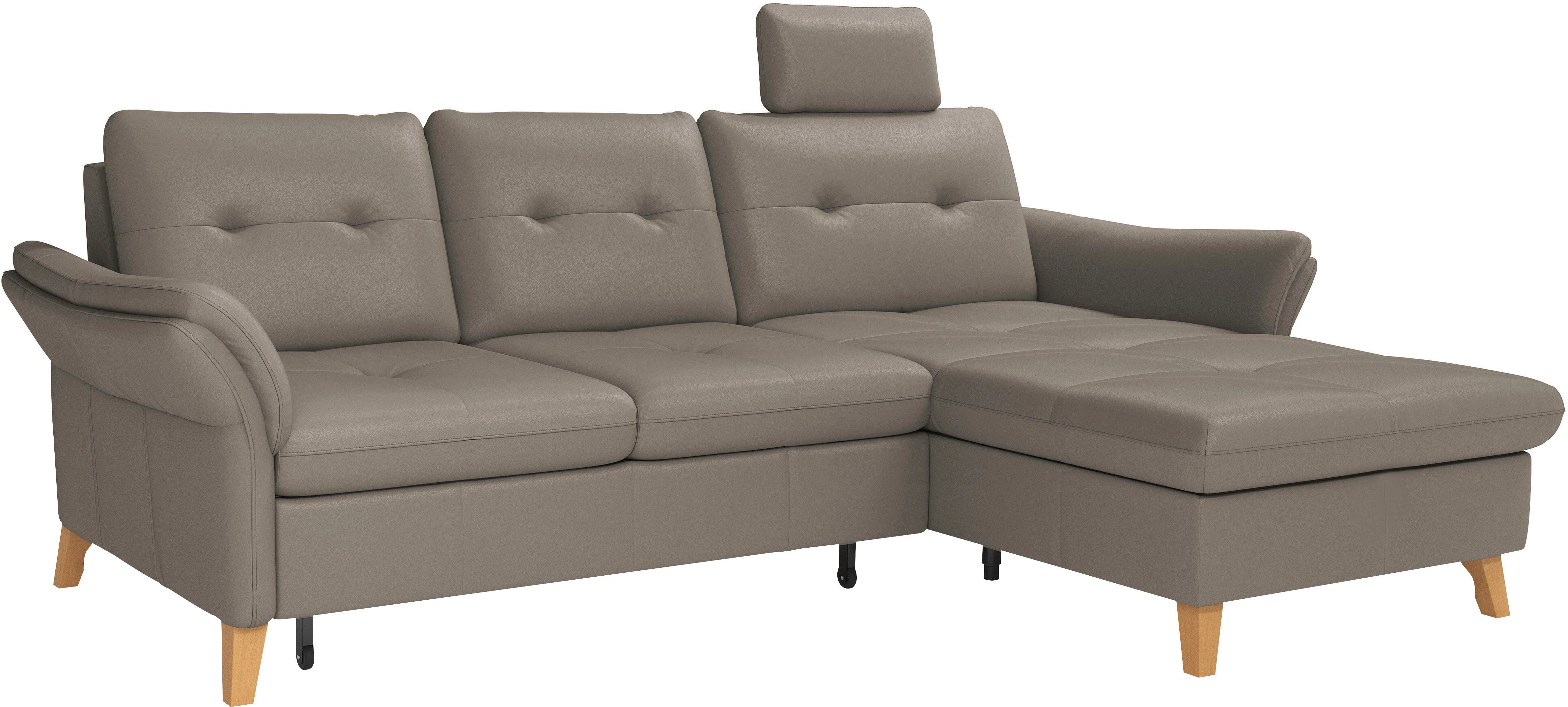 sit&more Hoekbank Göteborg Zitdiepteverstelling en binnenvering, naar keuze met slaapfunctie