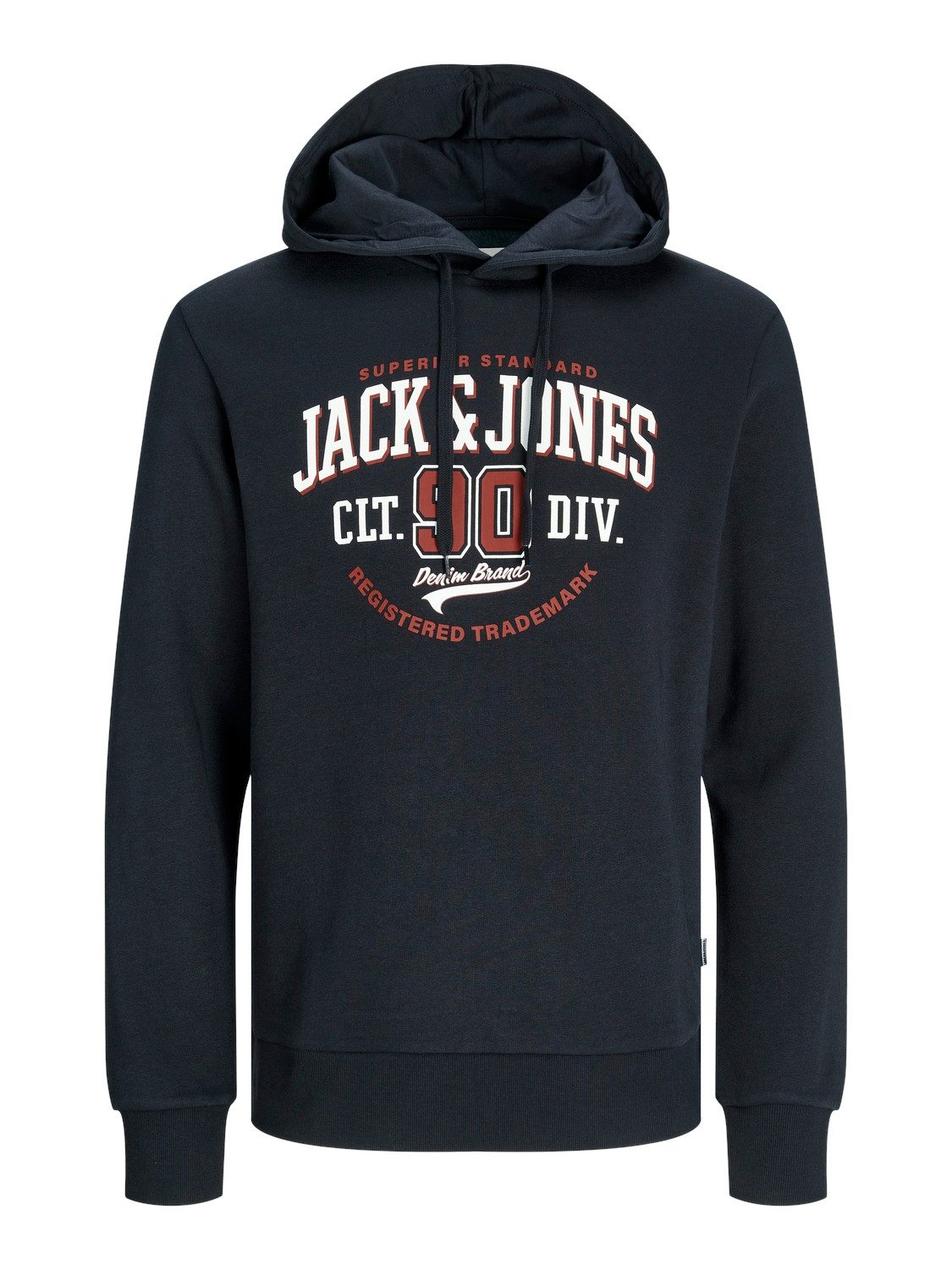 Jack & Jones Hoodie JJELOGO SWEAT HOOD 2 COL 24 25 NOOS