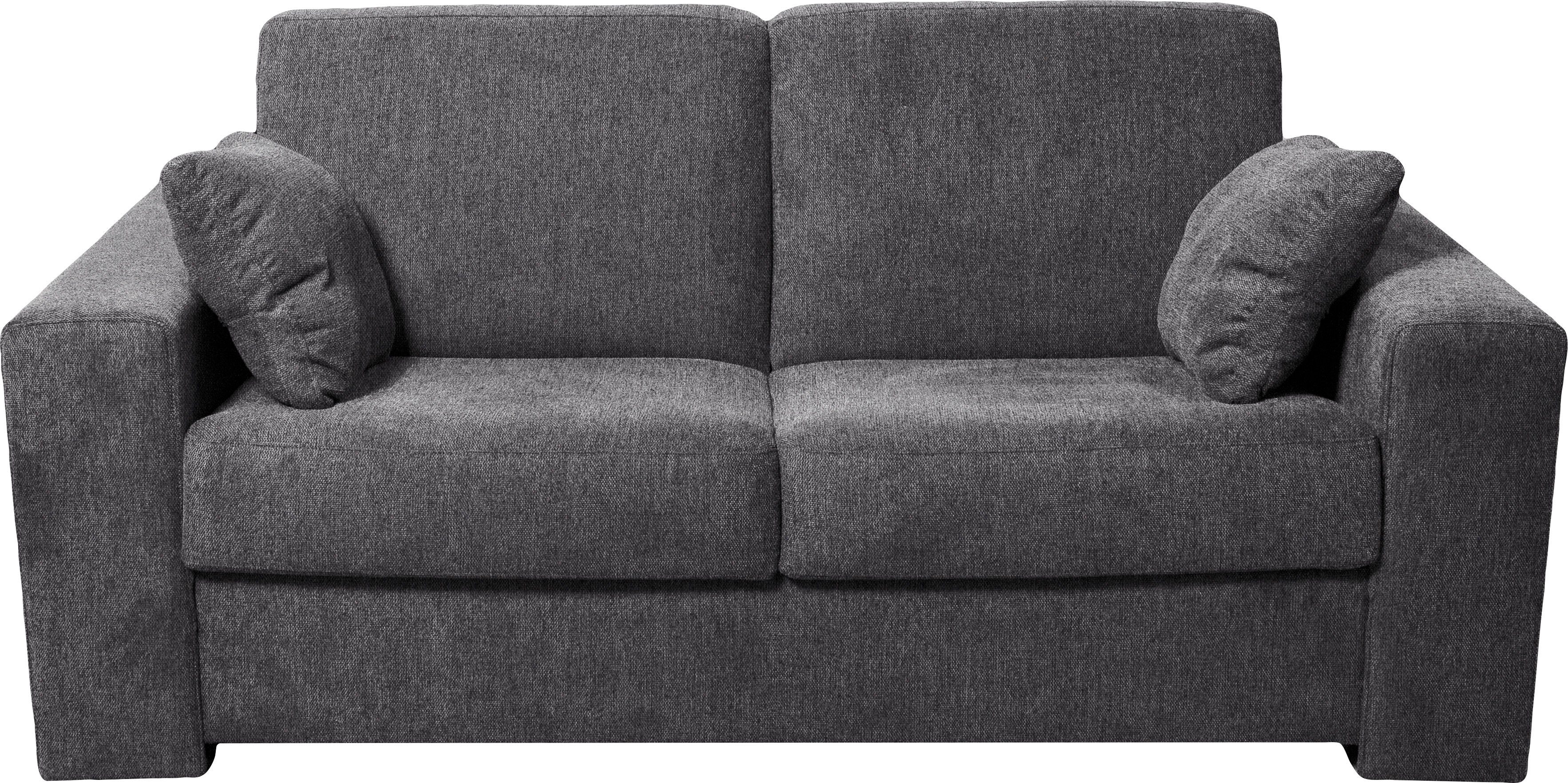 Home affaire 2-zitsbank Roma matras hoogte 14 cm Bedfunctie, met vering, Afmeting liggend ca. 123x198 cm