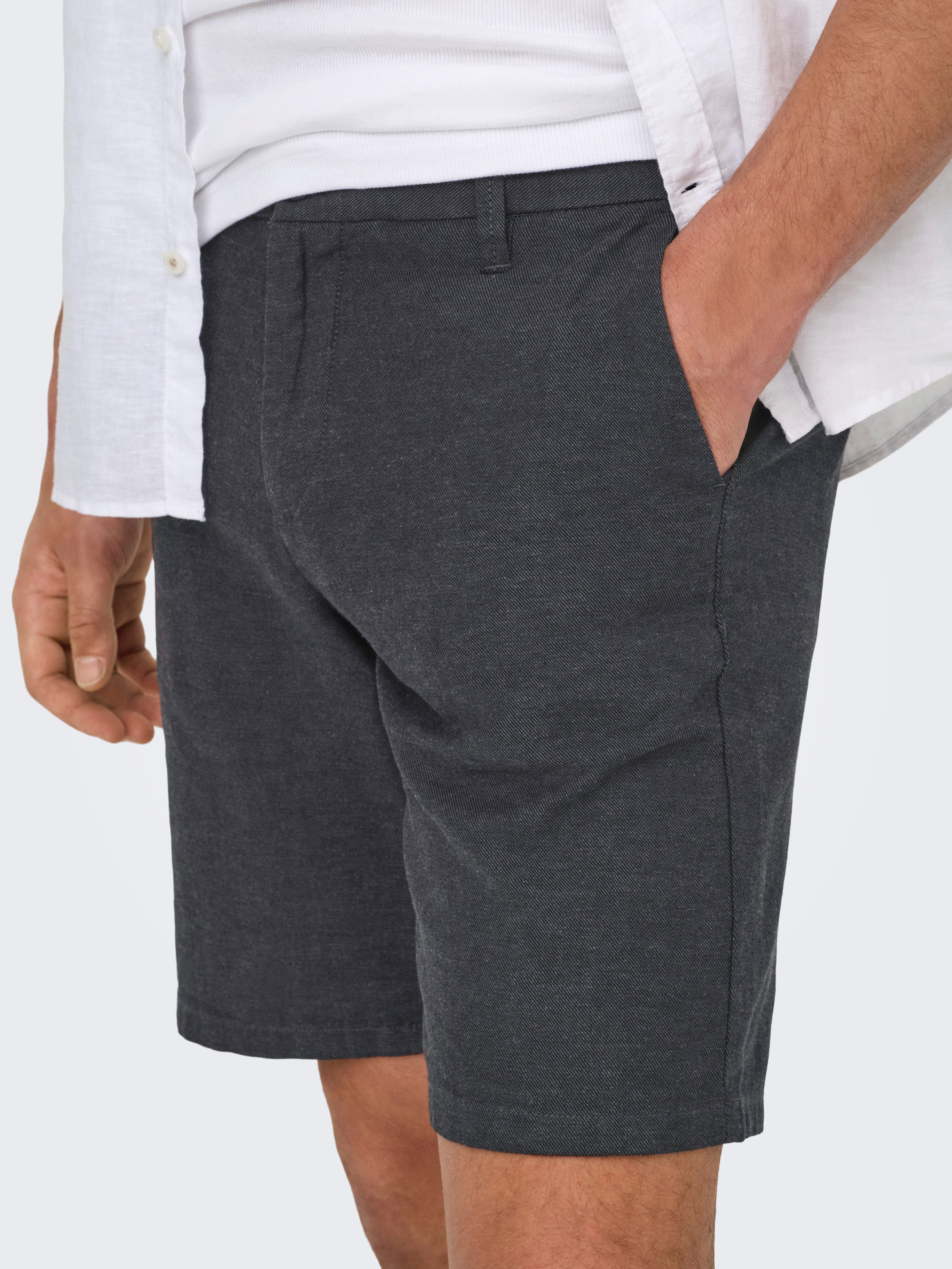 ONLY & SONS Chino-short ONSMARK 0011 COTTON LINEN SHORTS NOOS