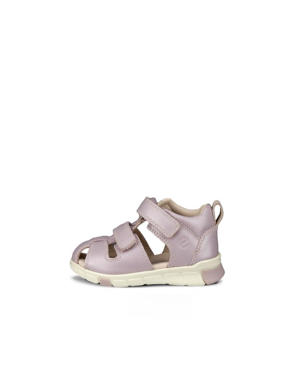 Ecco Babyschoentjes MINI STRIDE SANDAL , babyschoen, sandaal, zomerschoen met leren binnenzool