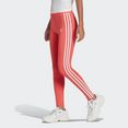 adidas originals legging adicolor classics 3-stripes rood