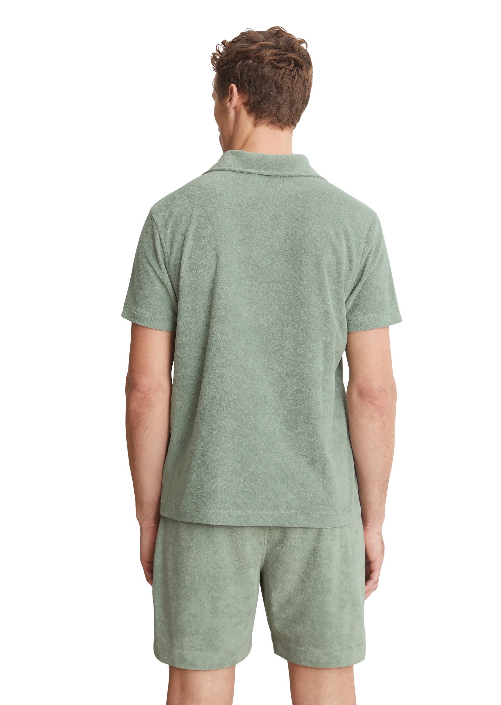 Marc O'Polo Poloshirt Terry Towel met zachte frotté-oppervlakte
