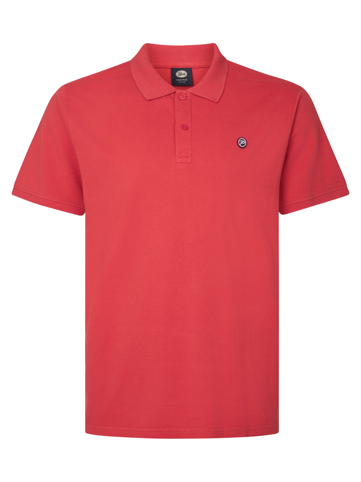 Petrol Industries Poloshirt met geborduurd logo