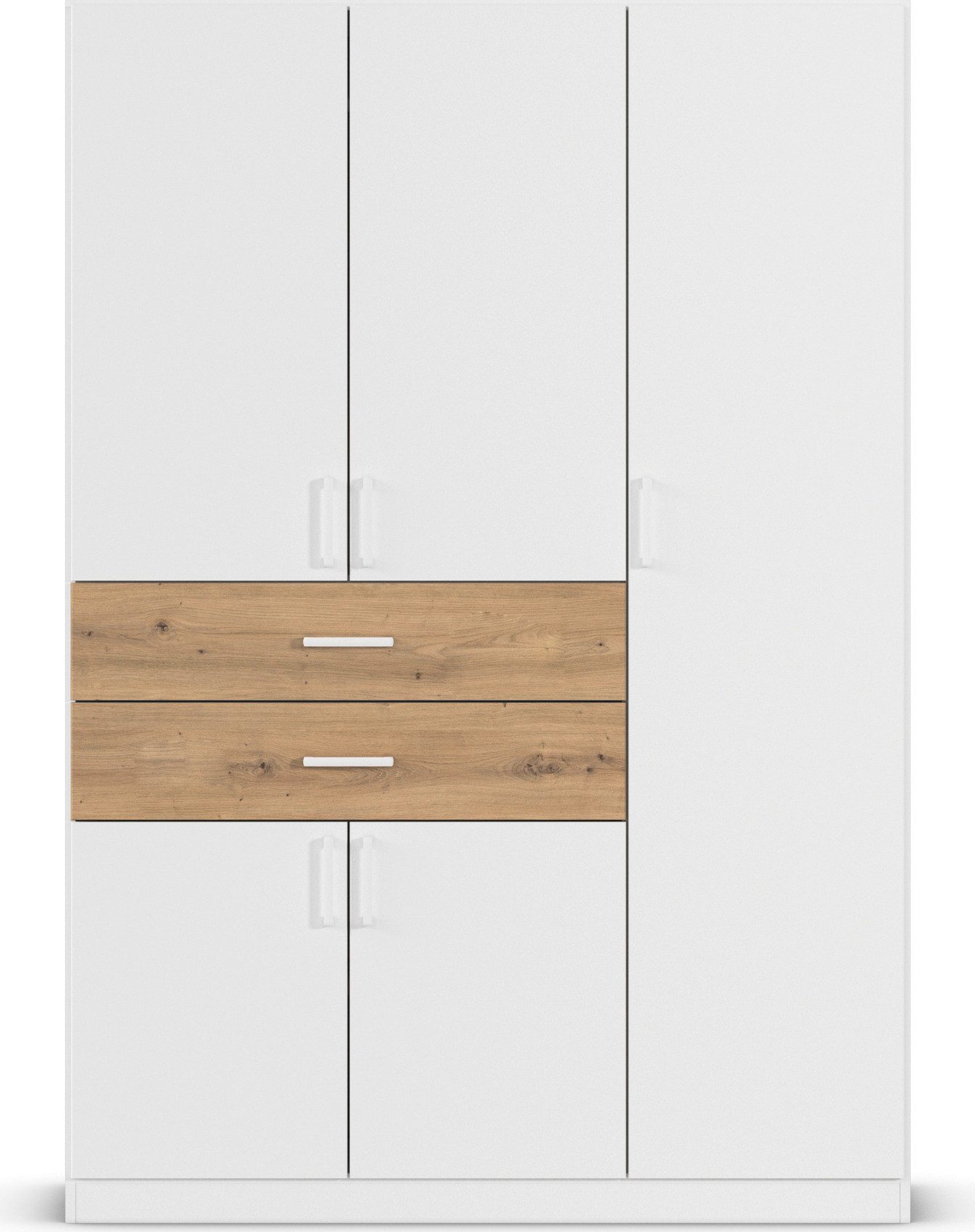 rauch Draaideurkast Kledingkast kast garderobe MAIKA met decor-front 2 lades, in verschillende breedtes, hoogtes, kleuren, made in germany