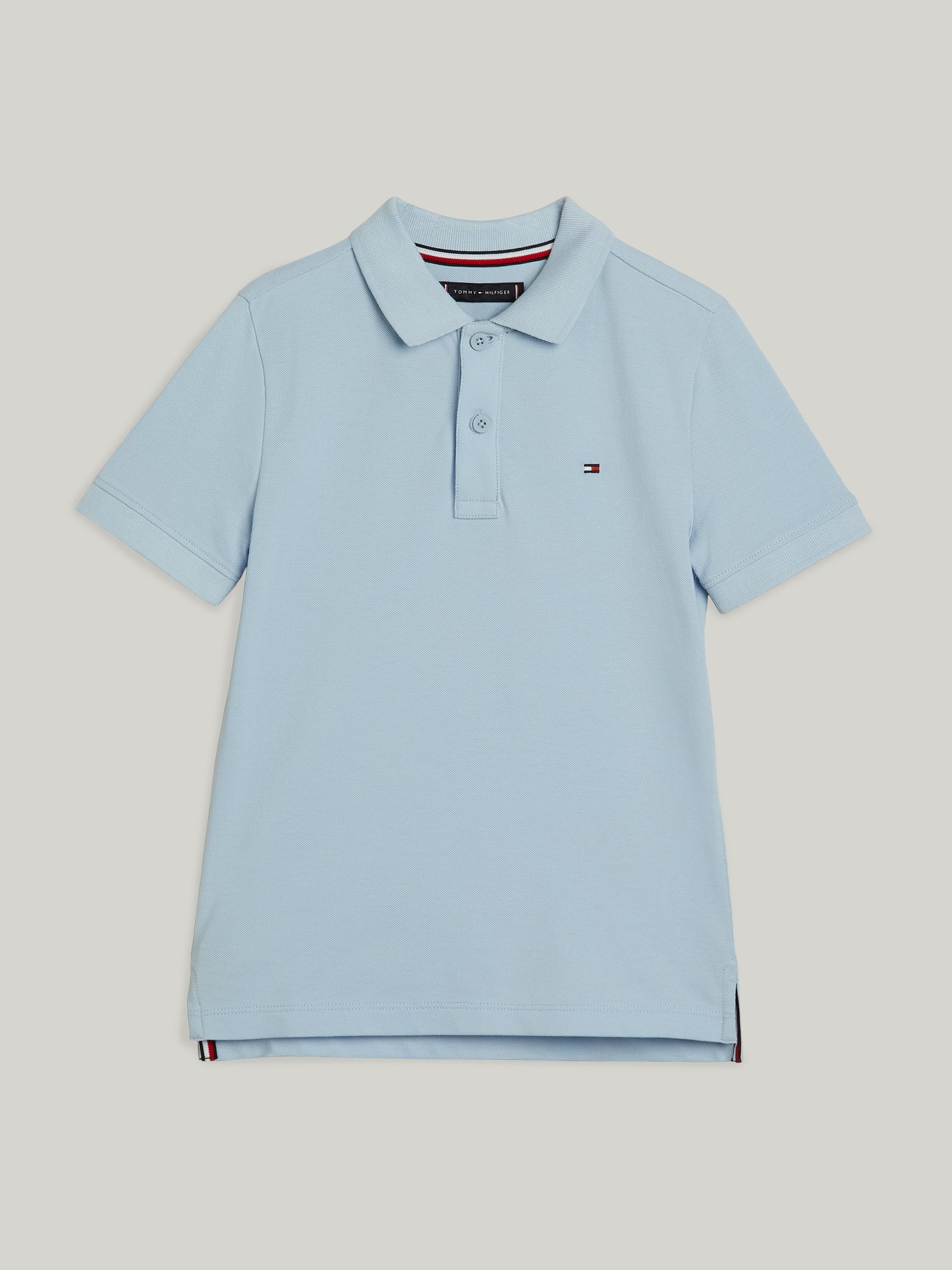 Tommy Hilfiger Poloshirt FLAG POLO SS met geborduurd logo