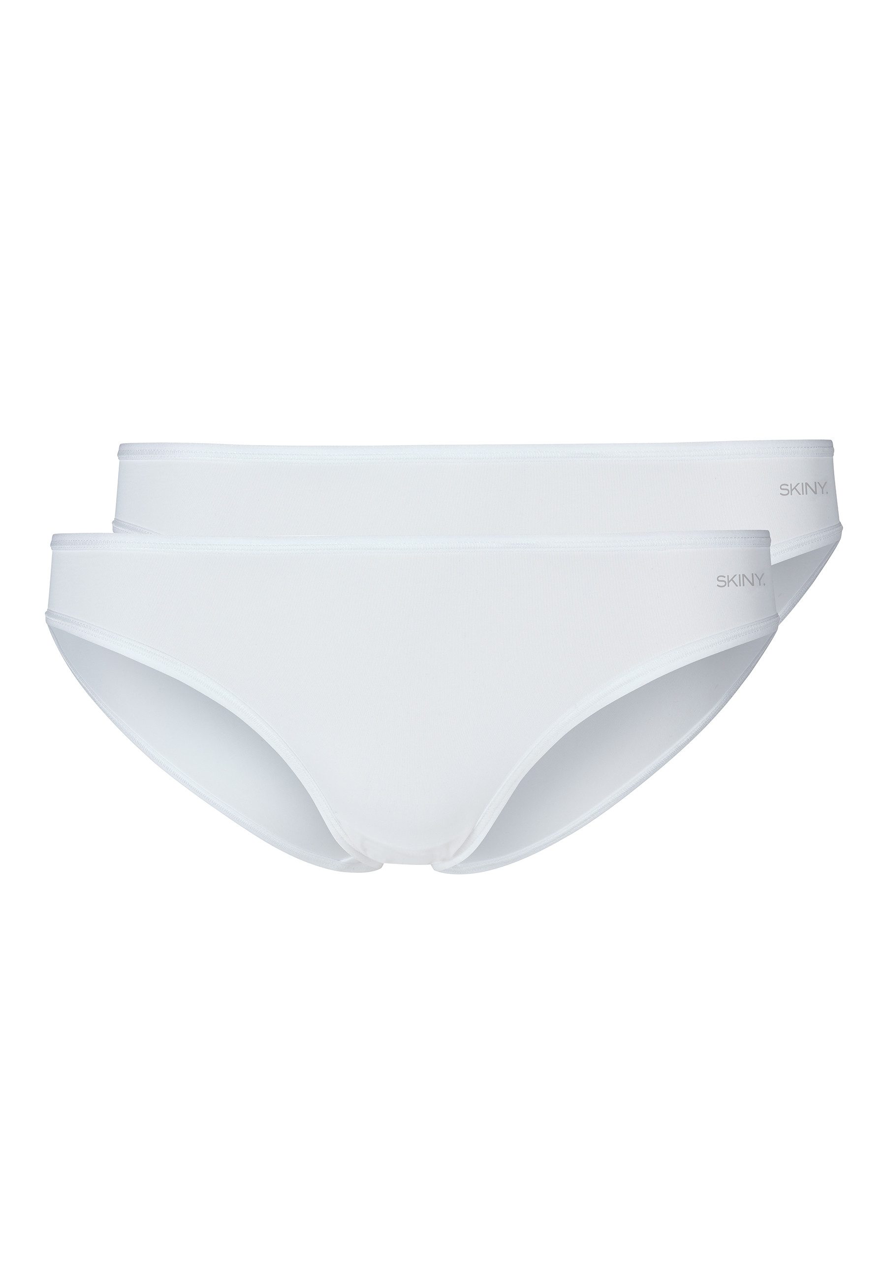 Skiny Rio-slip heuphoog gesneden (Set van 2) dames slips maat 40 wit
