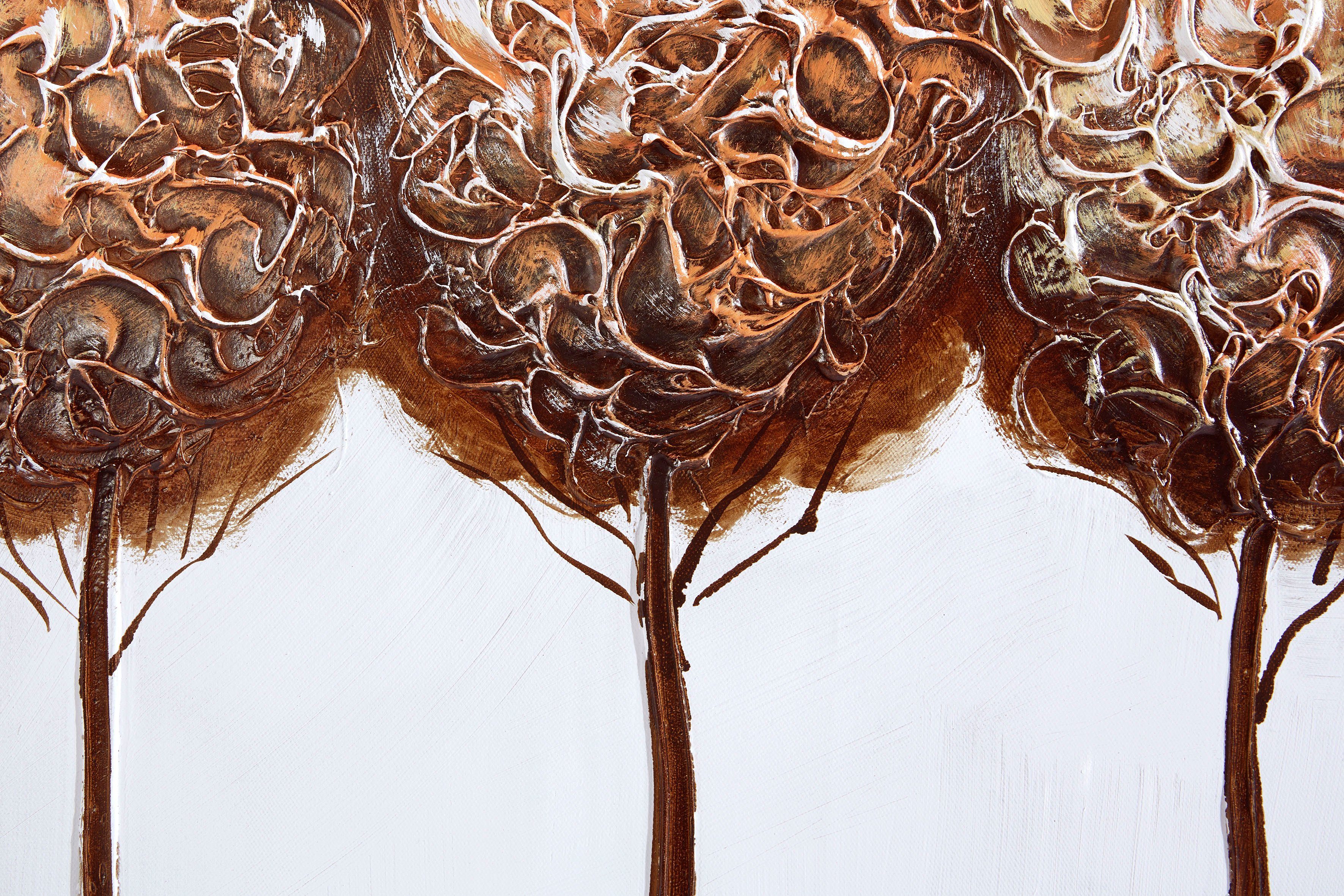 Home affaire Artprint op linnen Trees Motief bomen, 120x80 cm, woonkamer