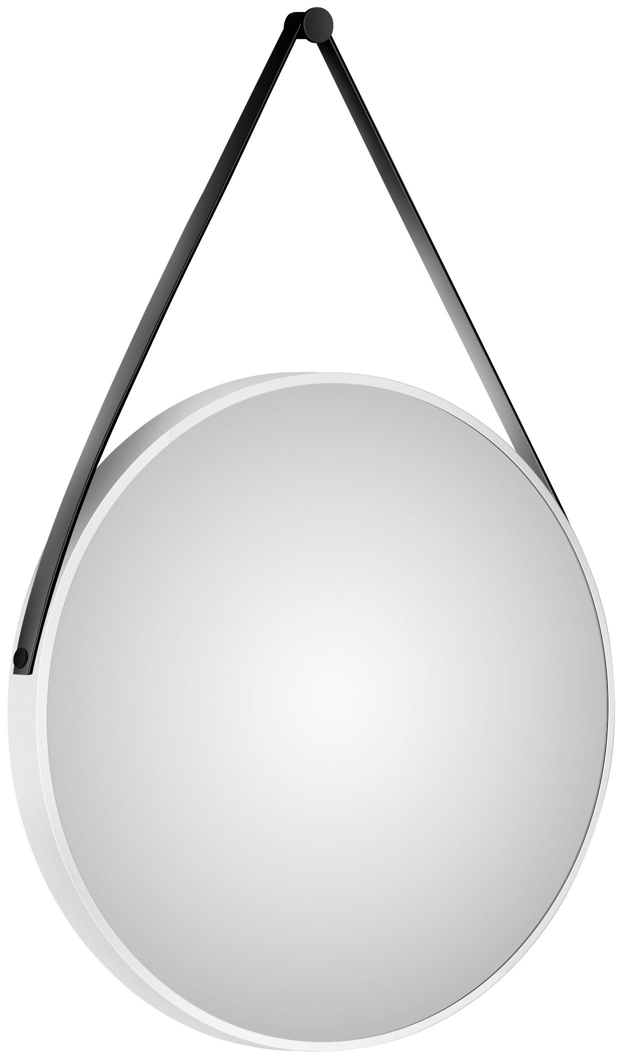 Talos Led-lichtspiegel rond, met indirecte ledverlichting, mat ø 80 cm