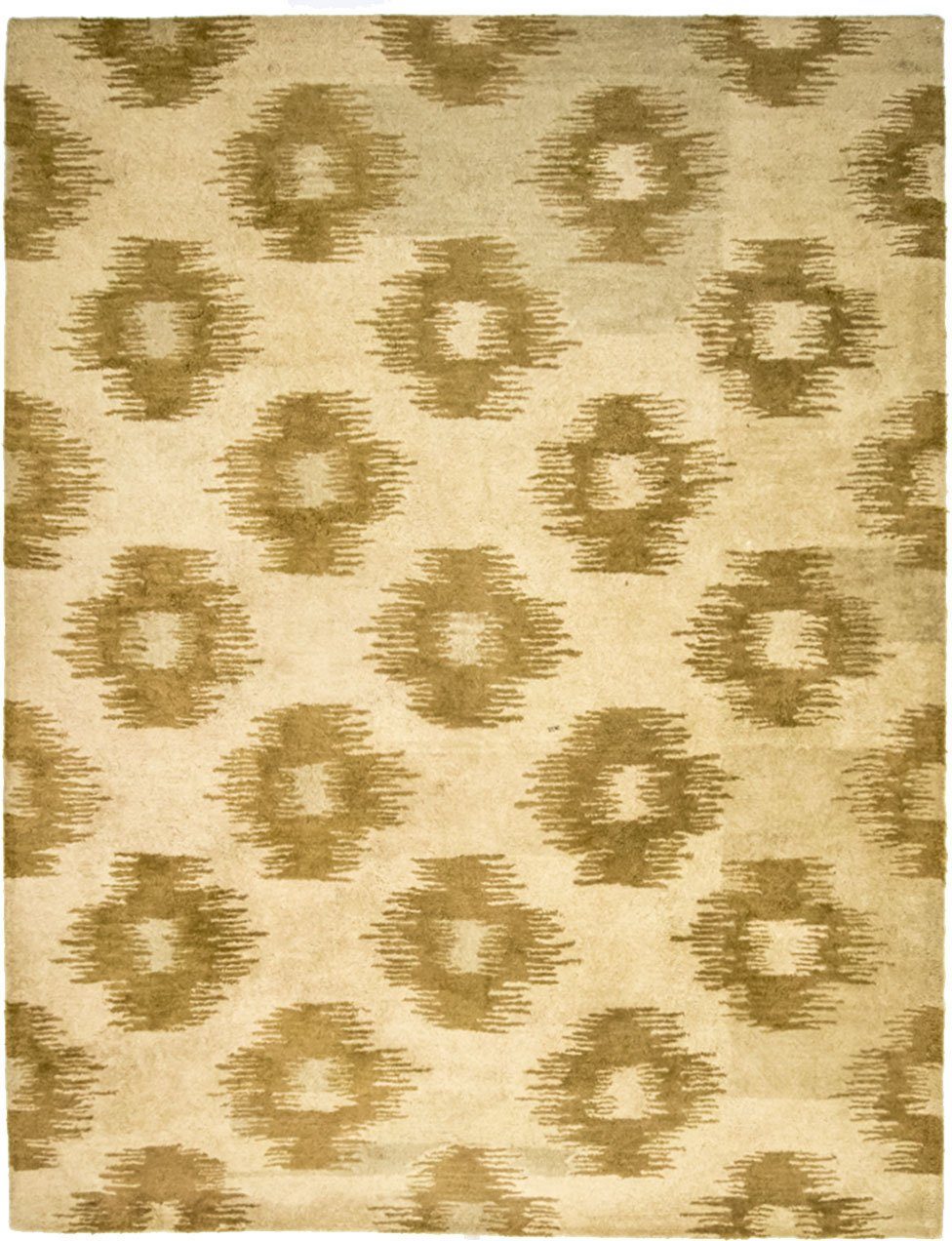 morgenland wollen kleed design-vloerkleed saphira beige