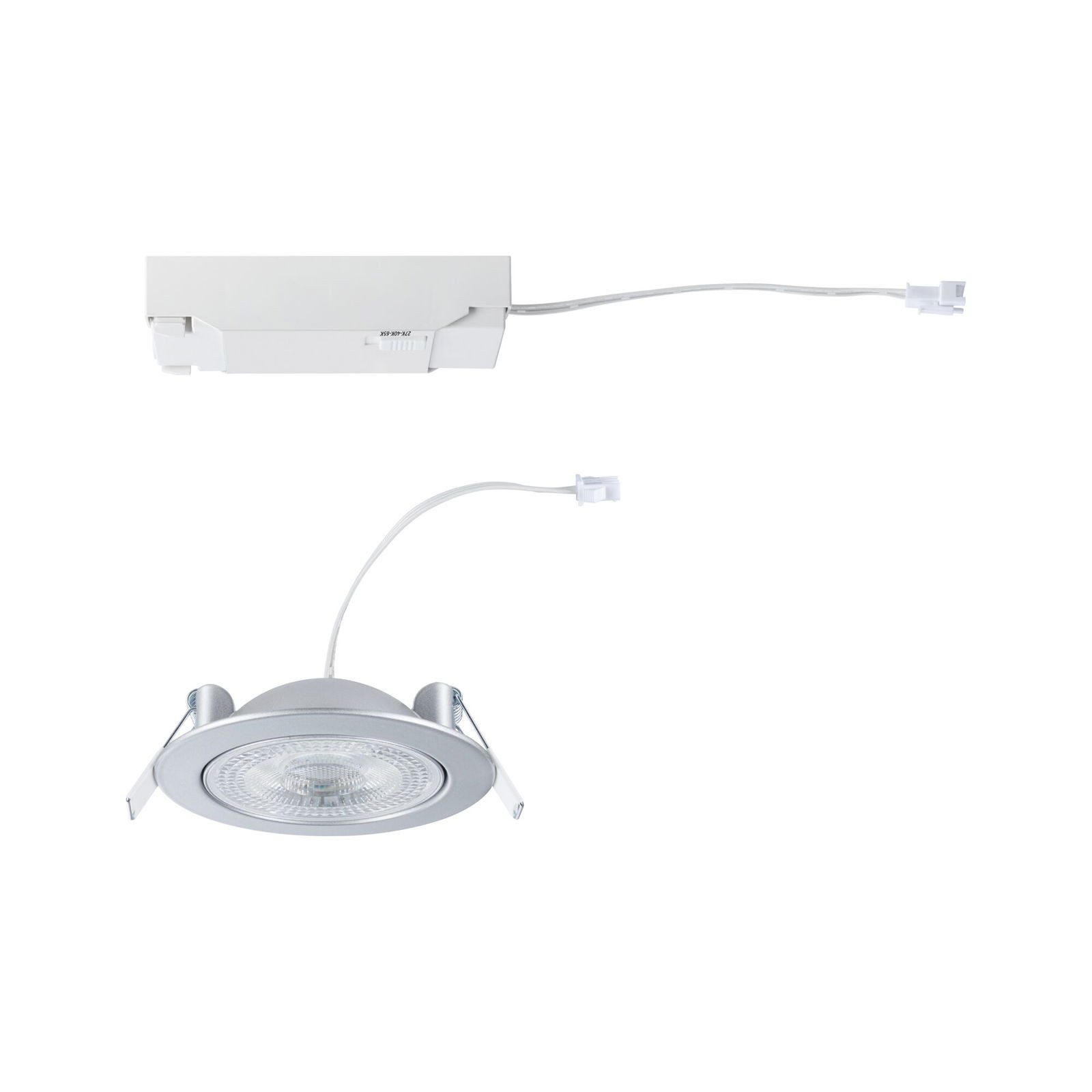 Paulmann Ledinbouwlamp LED inbouwlamp White Select Aumus 5W 700lm 230V 2700 - 6500K Geheugenfunctie, meerdere helderheidsniveaus, kleurwisselaar, kleurregeling (1 stuk)
