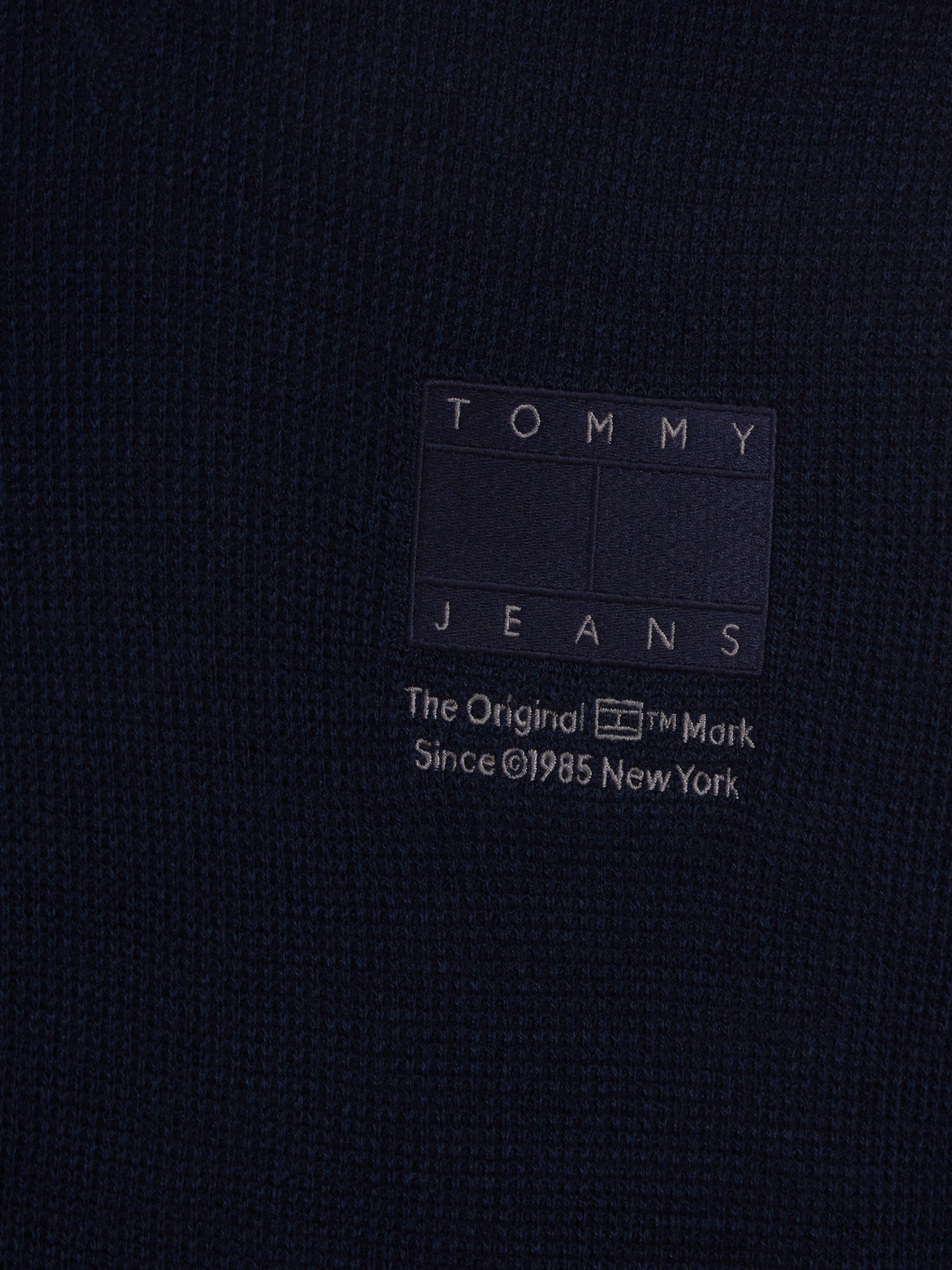 TOMMY JEANS Gebreide trui TJM REG STRCT TONAL FLAG SWEATER