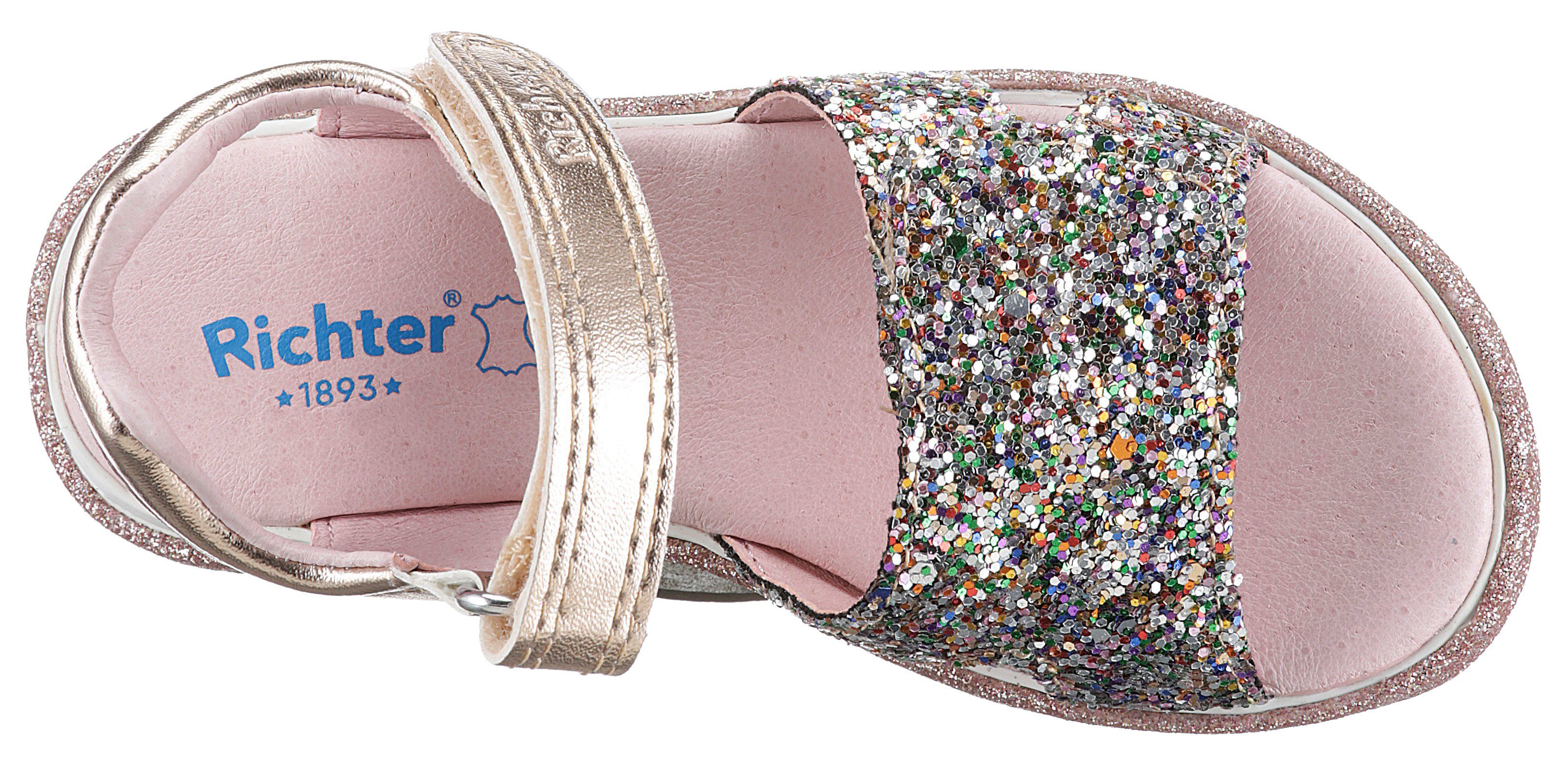 Richter Sandalen Romea zomerschoen, klittenbandschoen, sandaal, met klittenbandsluiting