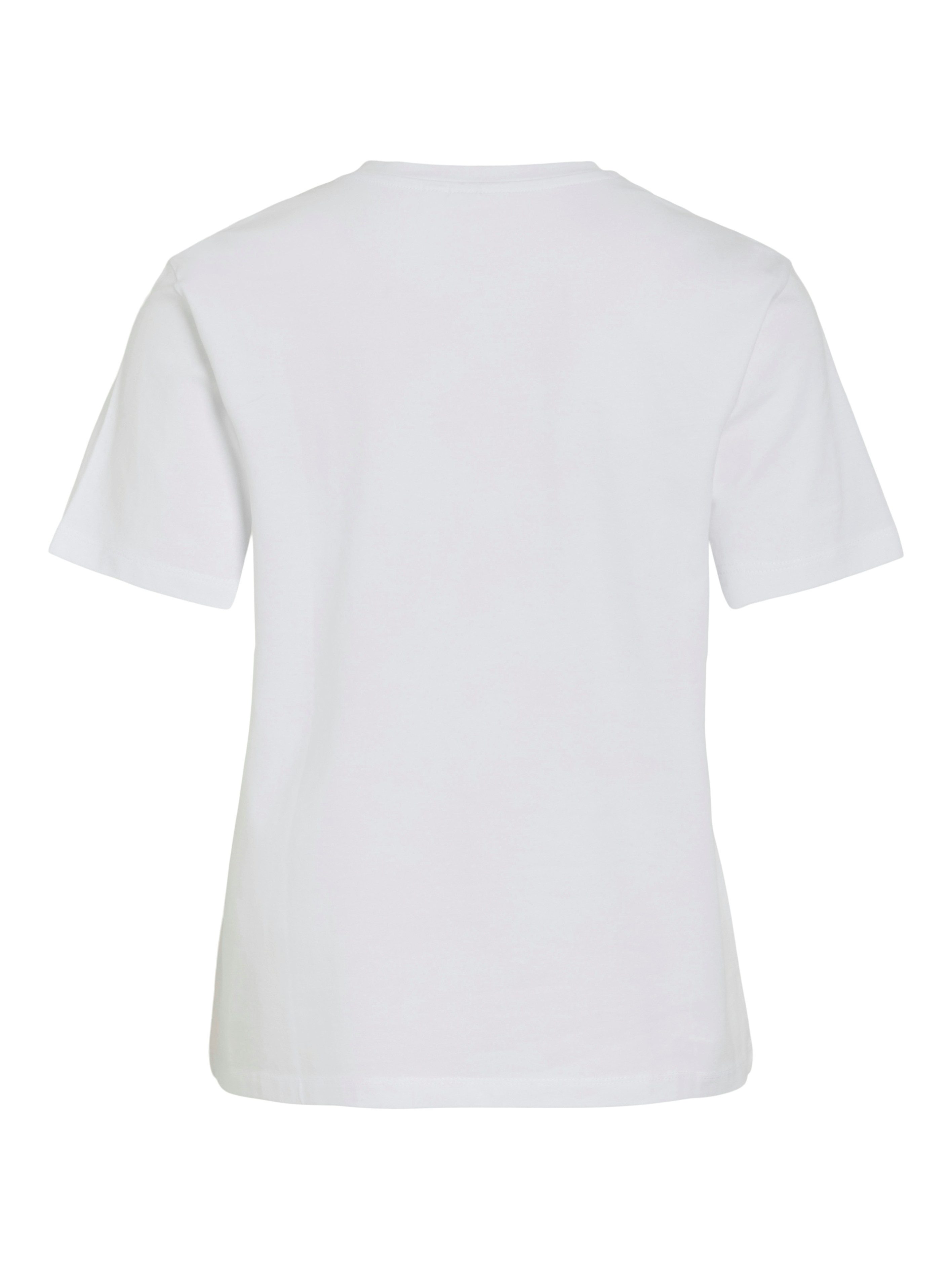 Vila Shirt met korte mouwen VINORA S/S T-SHIRT - NOOS