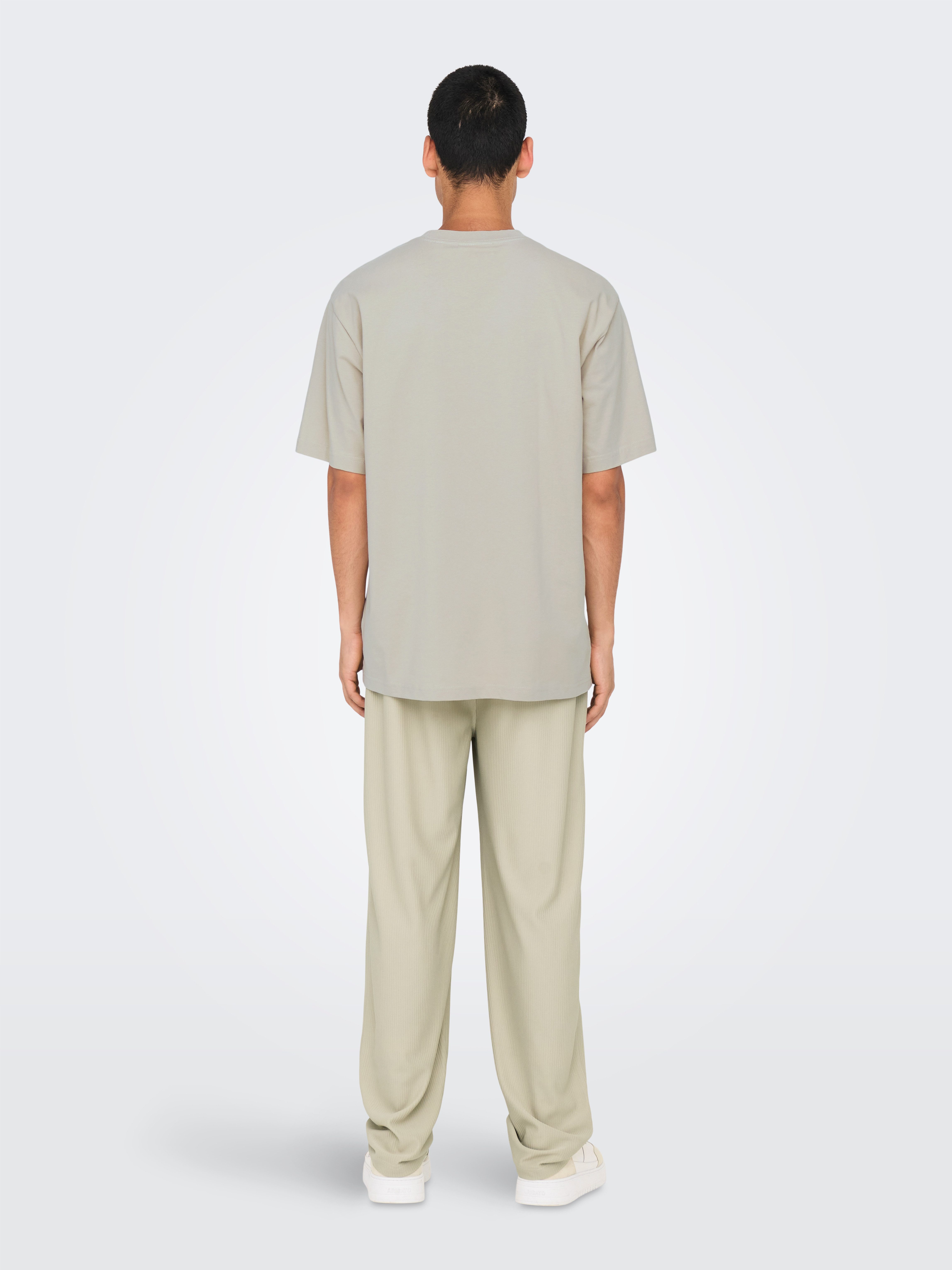 ONLY & SONS Shirt met ronde hals ONSCURATED RLX PRINT SS TEE