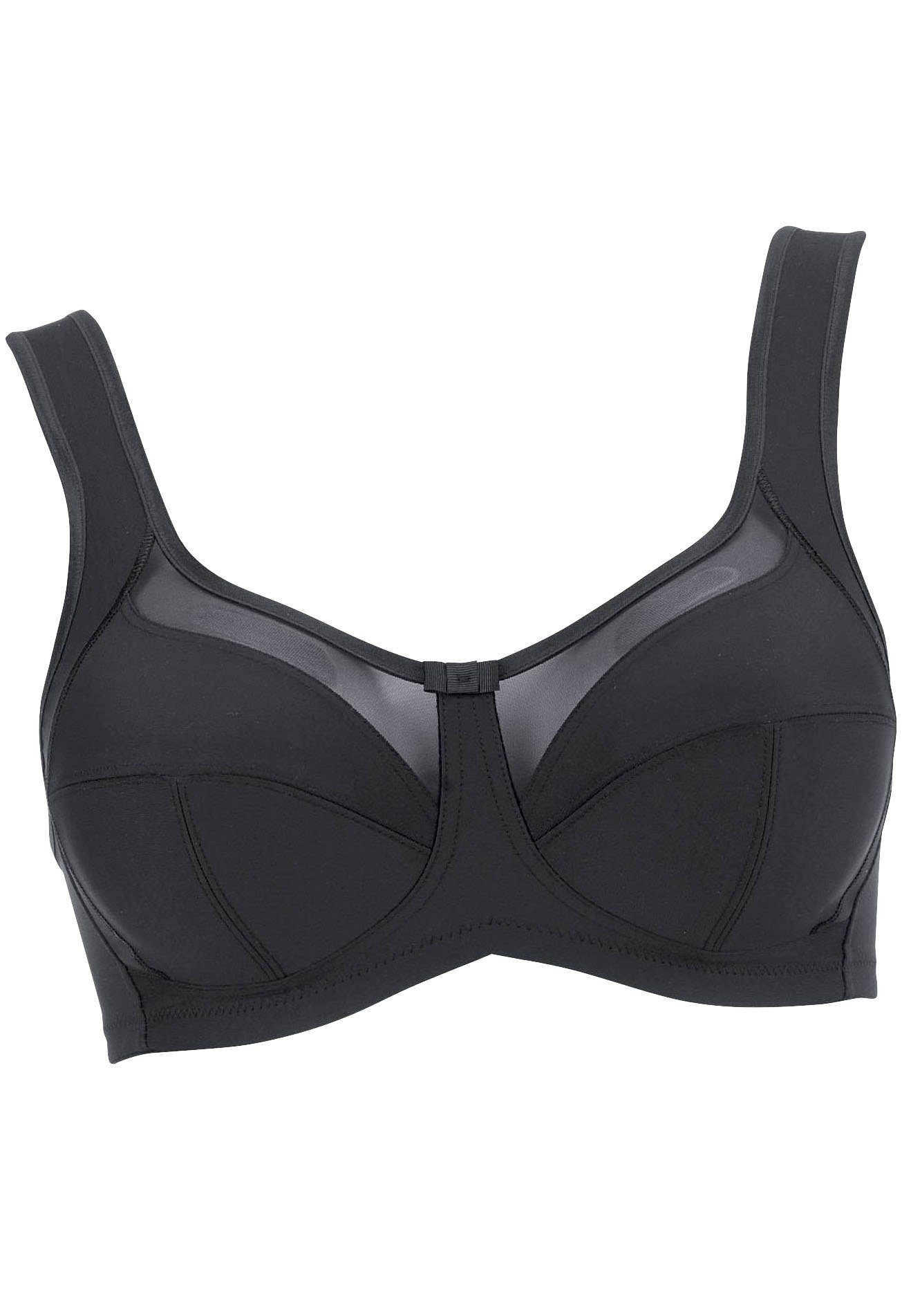 Anita Comfort Steun-bh Comfort-BH Clara Gevoerde comfortbanden, netinzet aan de voorkant