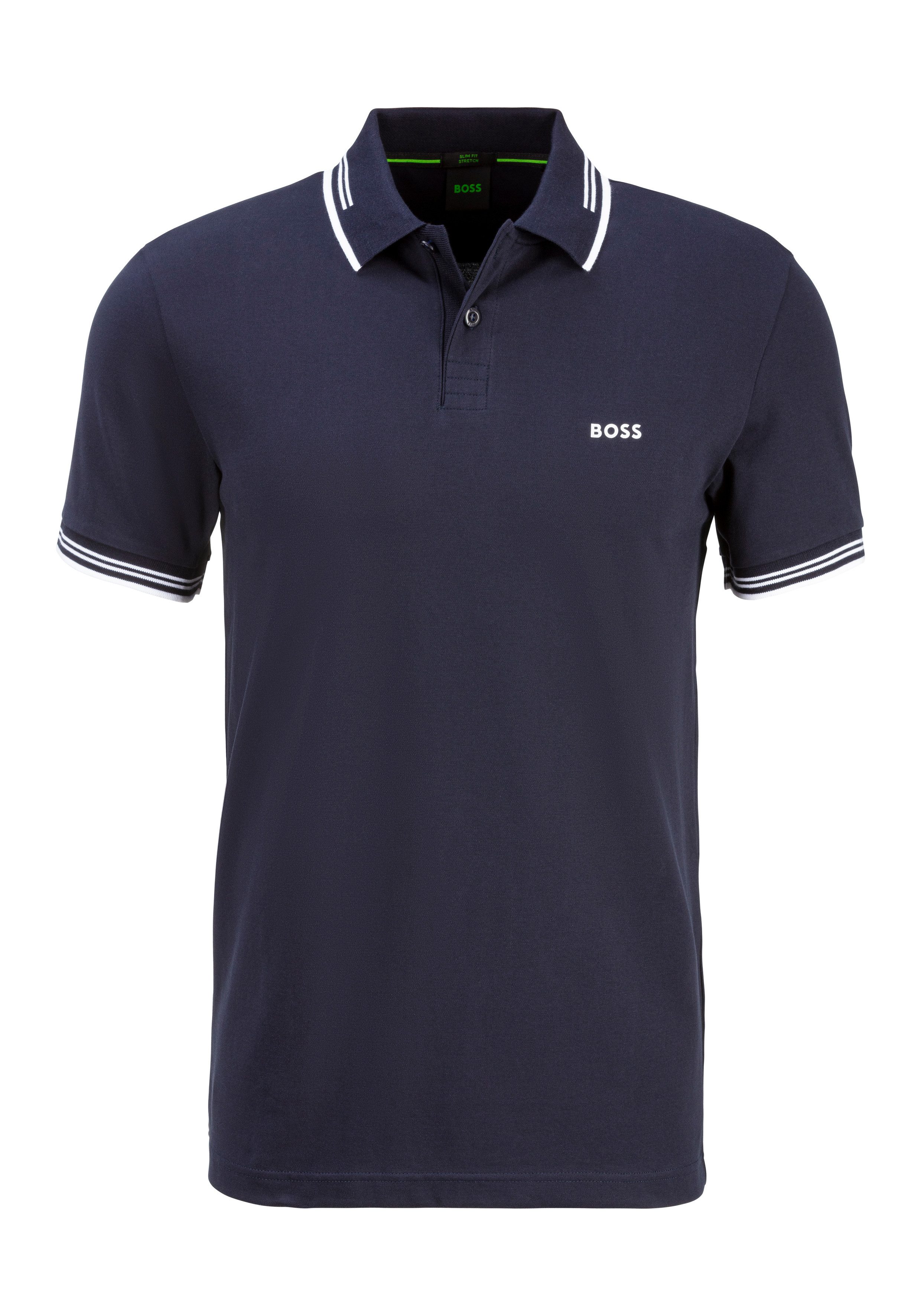 BOSS GREEN Poloshirt Paul met een polokraag