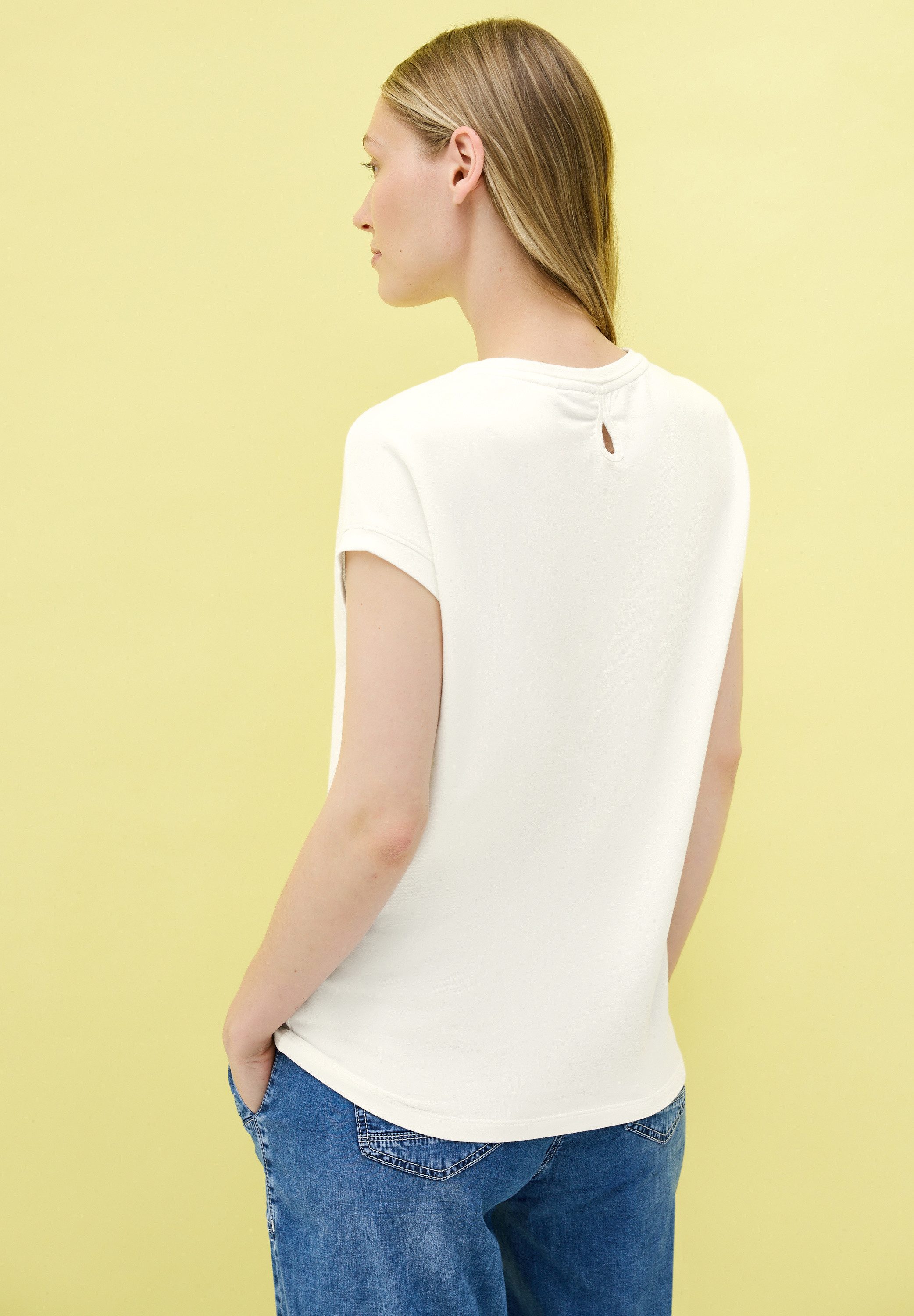 Cecil T-shirt met glitterprint