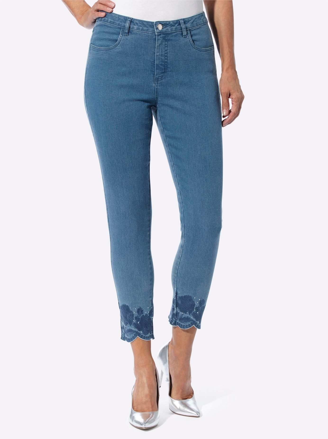 Classic Basics 7/8 jeans (1-delig)