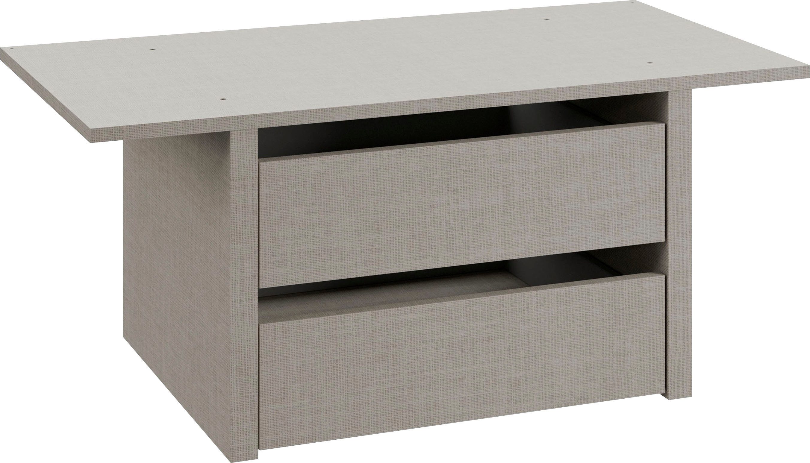 rauch Draaideurkast Kledingkast Kast Garderobe Wasmand NAGATA met Spiegel und modernen stangengriffen in graumetallic topseller made in germany