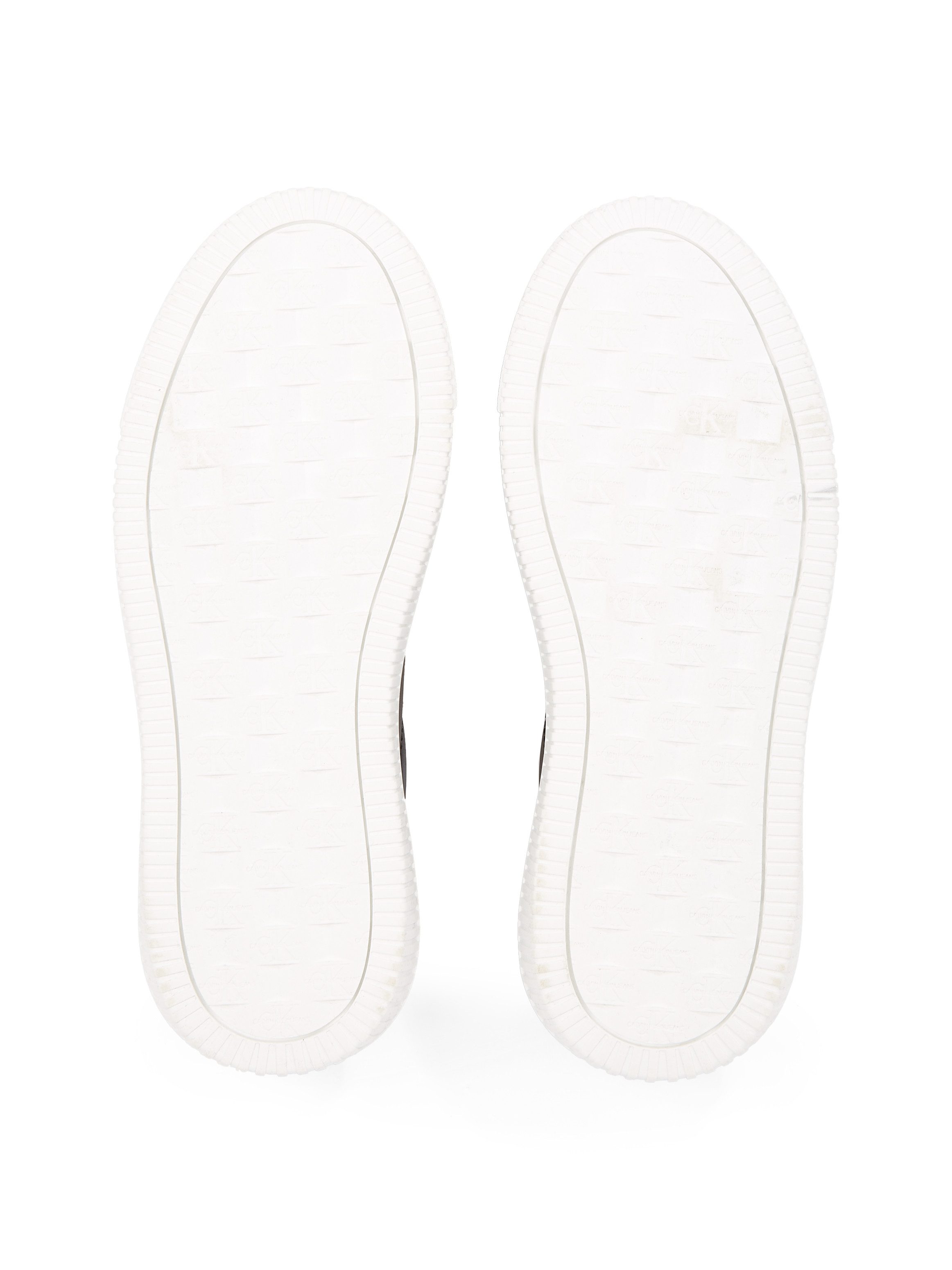 Calvin Klein Plateausneakers CHUNKY CUPSOLE LACEUP LTH lage schoen, vrijetijdsschoen, veterschoen met zij ck-logo