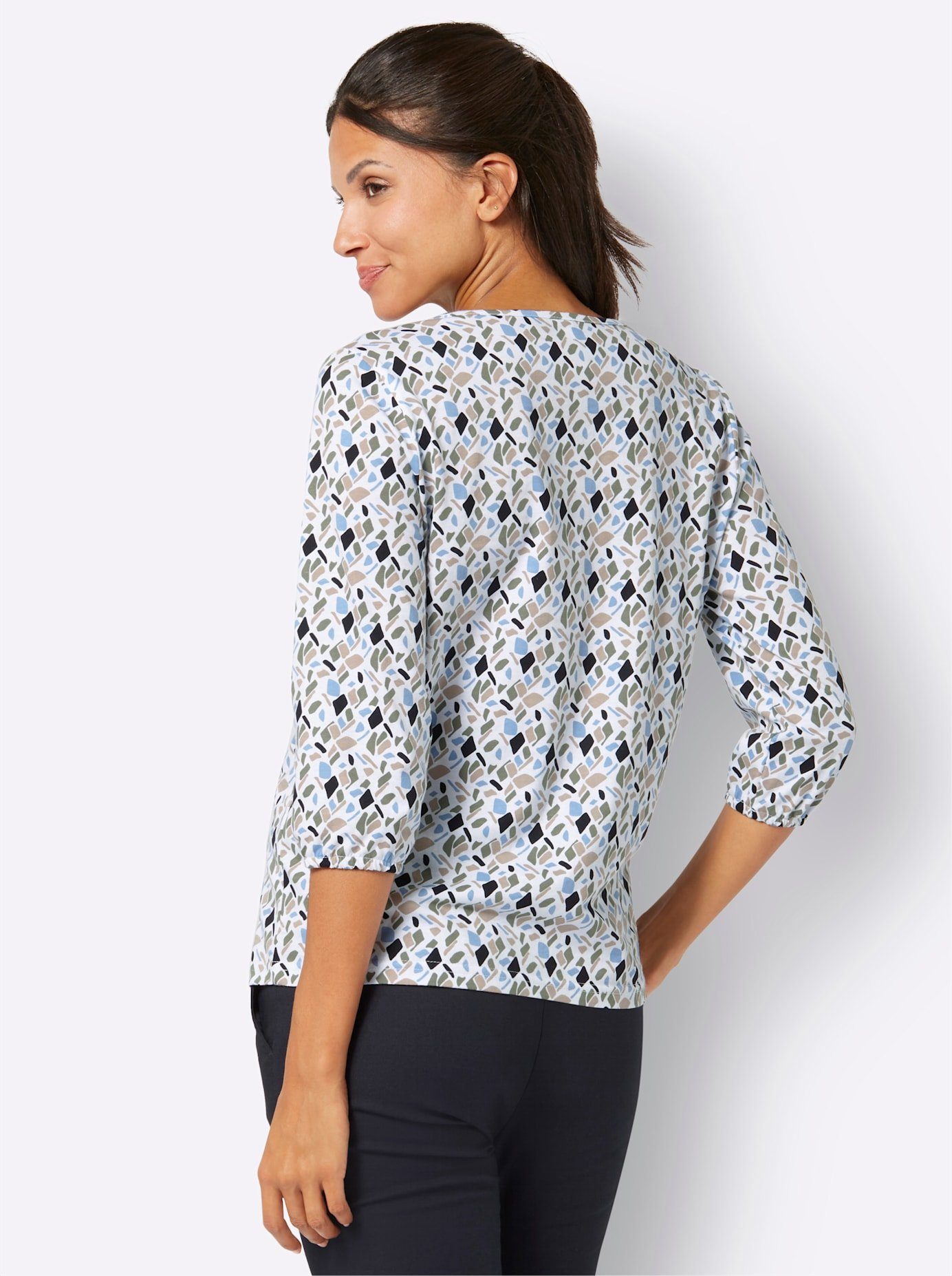 Classic Basics Shirt met 3/4 mouwen Shirt met 3/4-mouwen (1-delig)