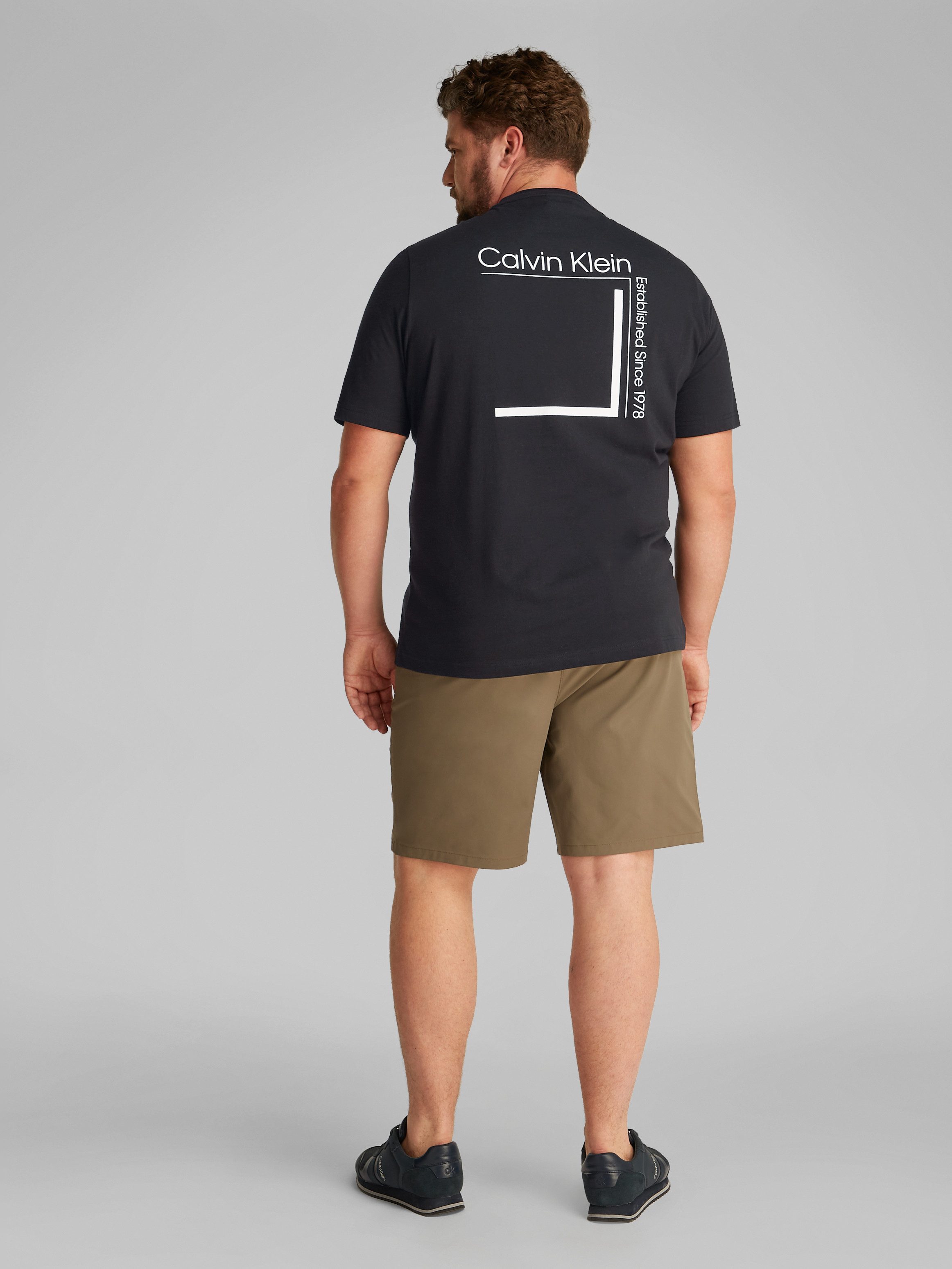 Calvin Klein T-shirt BT_CP-LINEAR BOX LOGO T-SHIRT