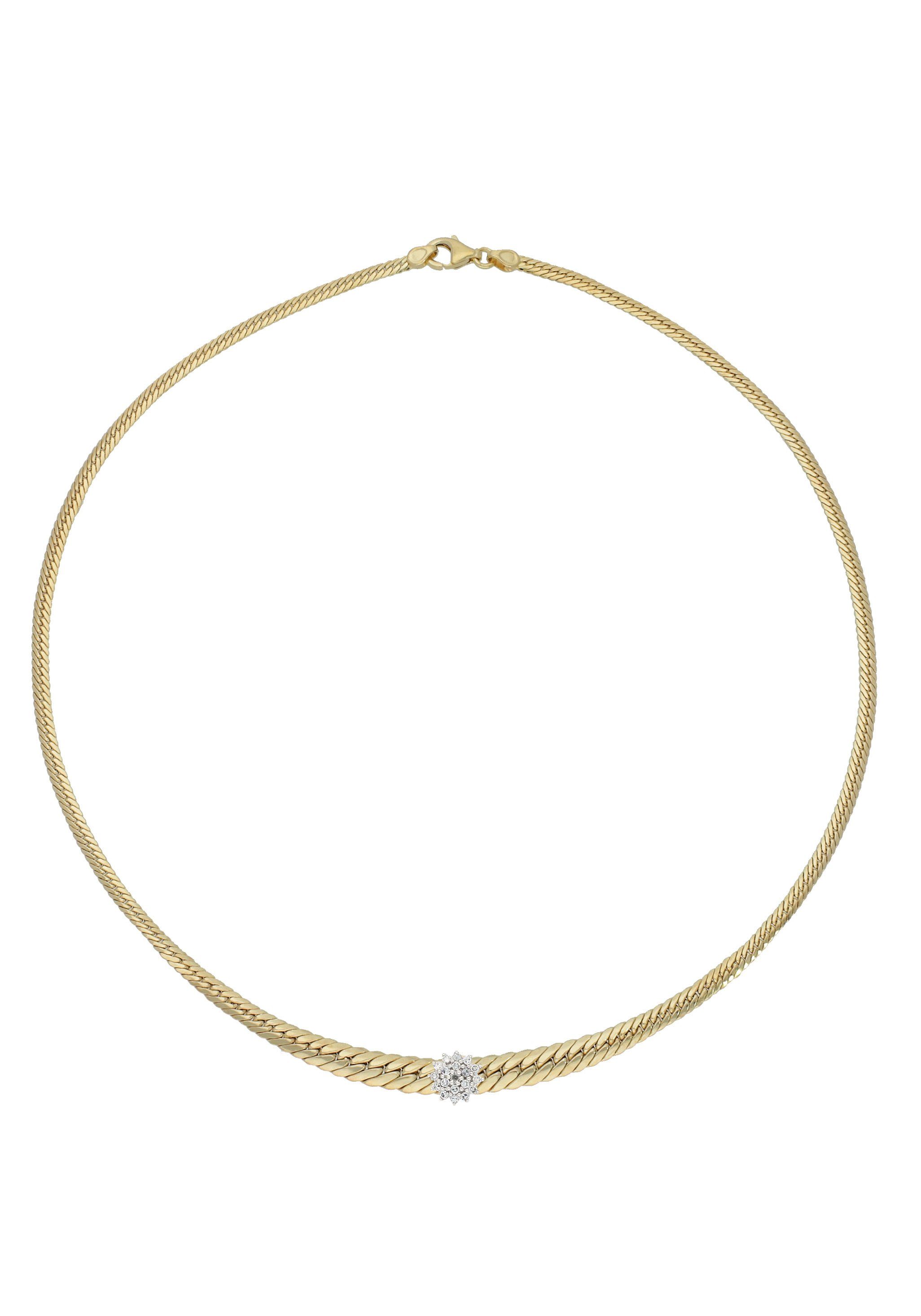 Firetti Collier Sieraad cadeau Goud 585 halssieraad ketting goudketting fantasie dames kettingen goud(kleur)