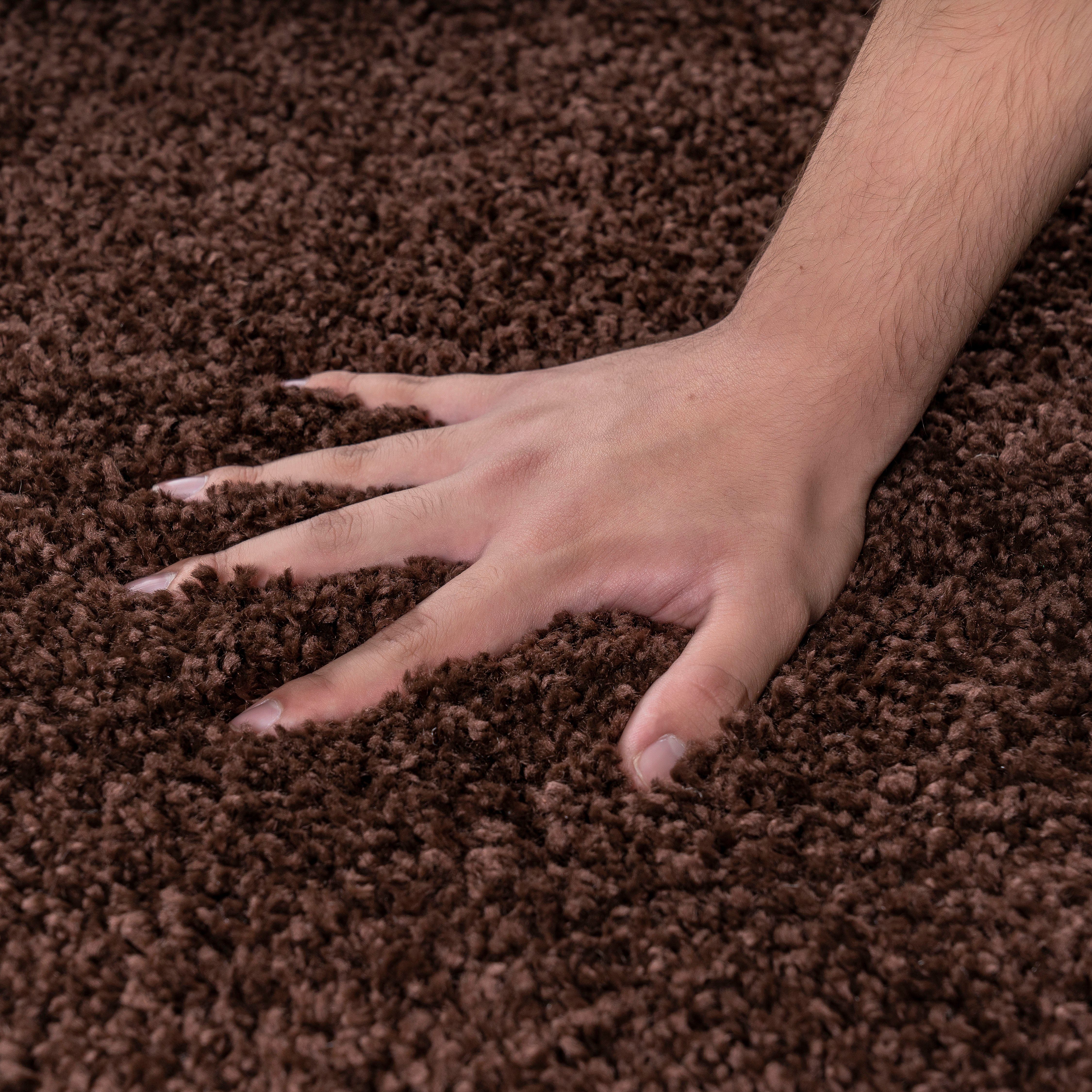 Bruno Banani Hoogpolig vloerkleed Shaggy Soft geweven, uni kleuren, bijzonder zacht en knuffelig, klantenfavoriet