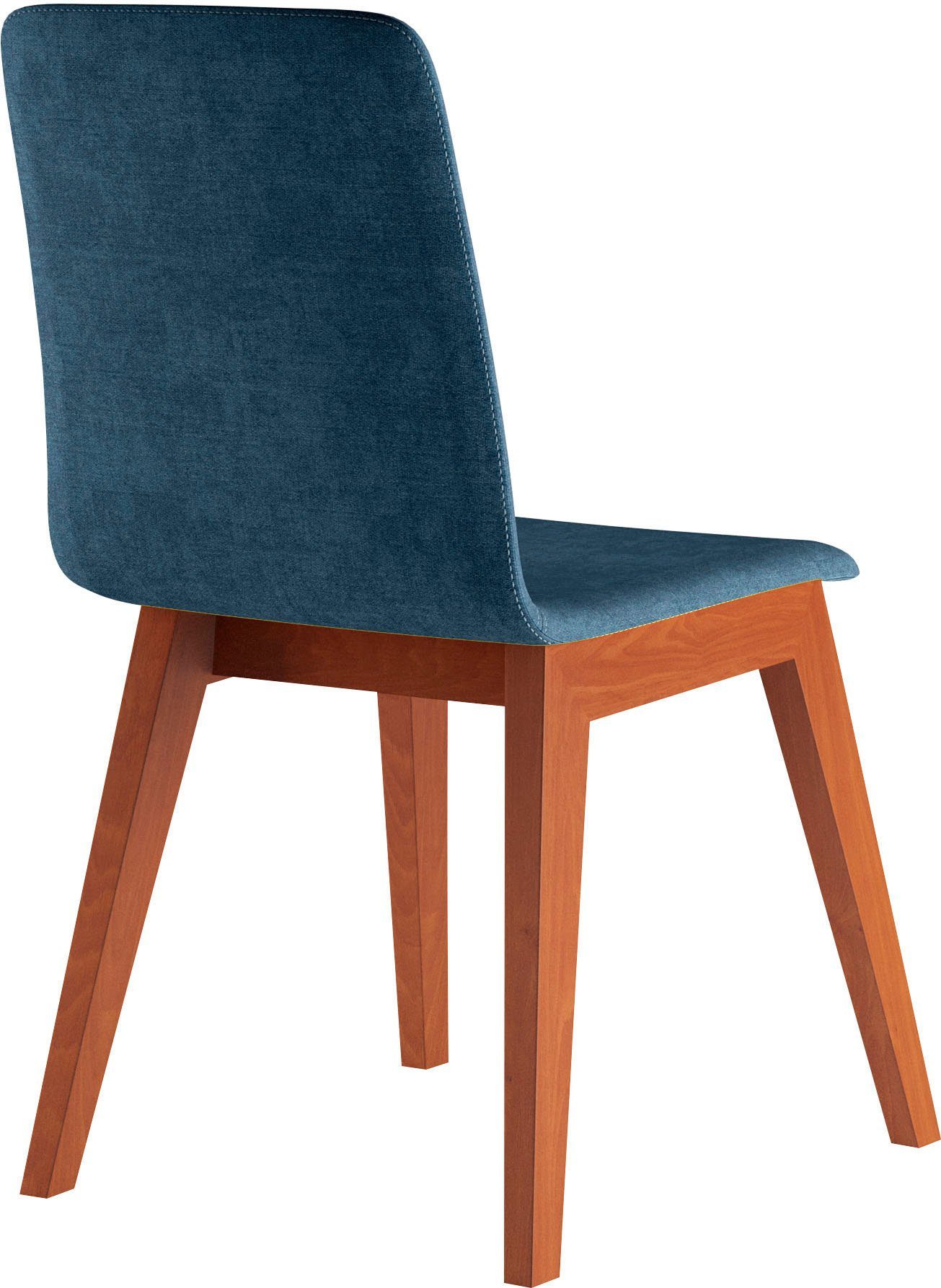 INOSIGN Stoel Sandy met verschillende stoelpootkleuren en kleurvarianten, zithoogte 47 cm (2 stuks)