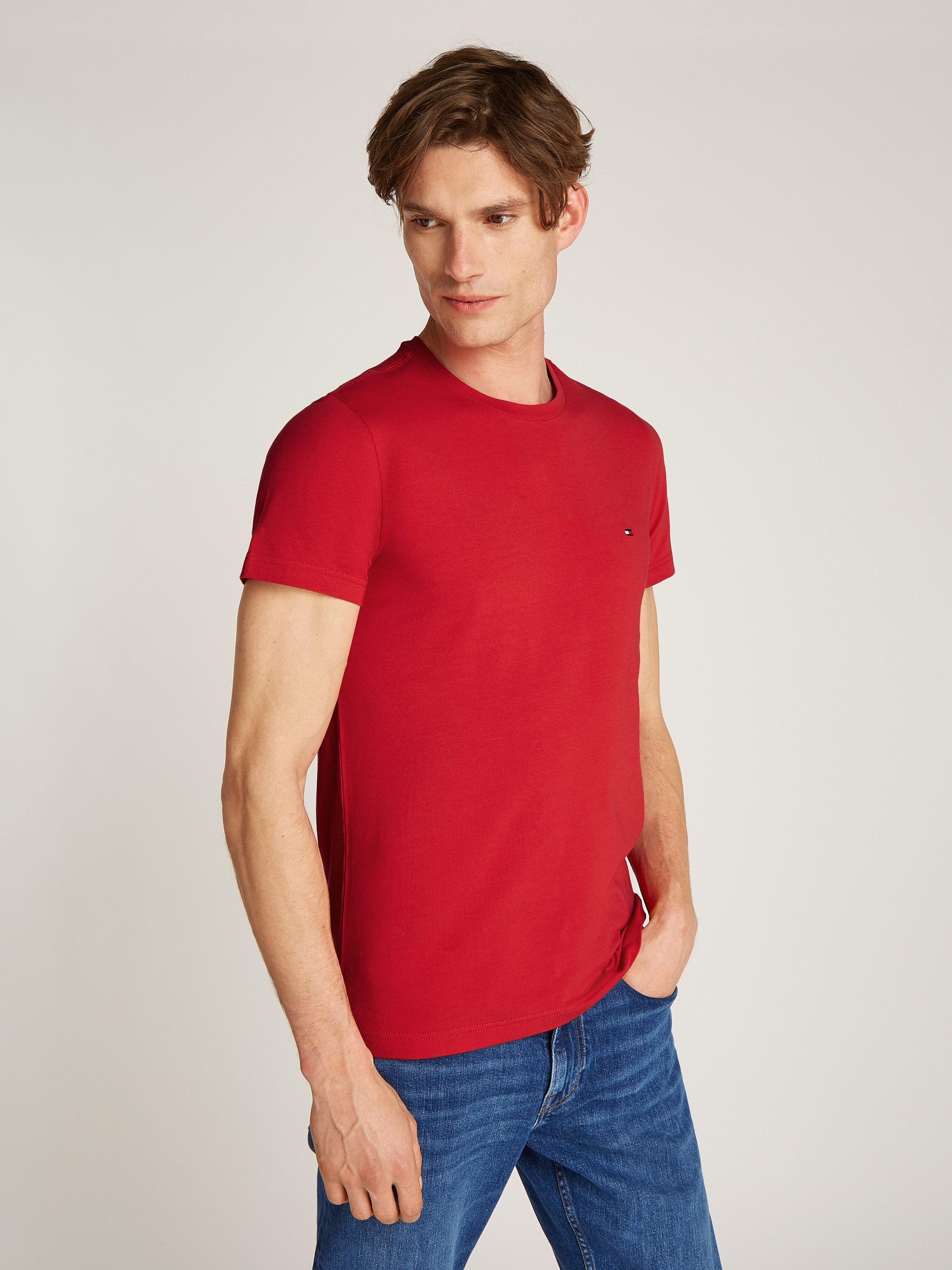 Tommy Hilfiger T-shirt STRETCH SLIM FIT TEE