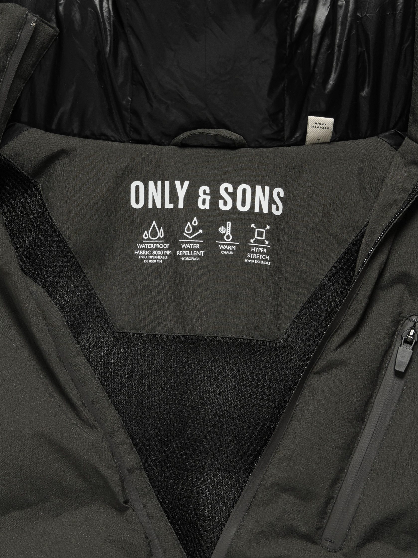 ONLY & SONS Gewatteerde jas ONSMATHIS PUFFER OTW