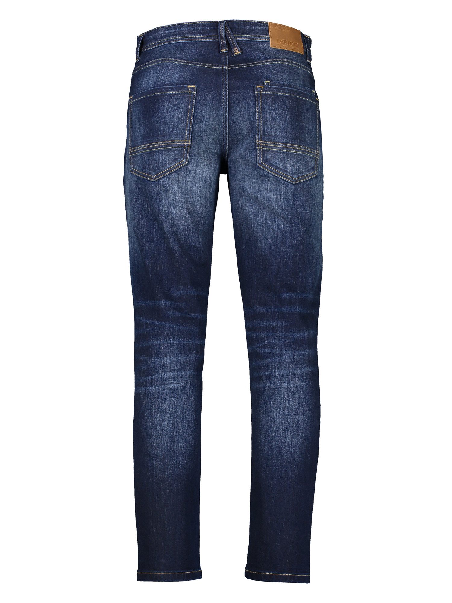 Lerros 5-pocket jeans LERROS BAXTER herenjeans in grote maten, straight leg