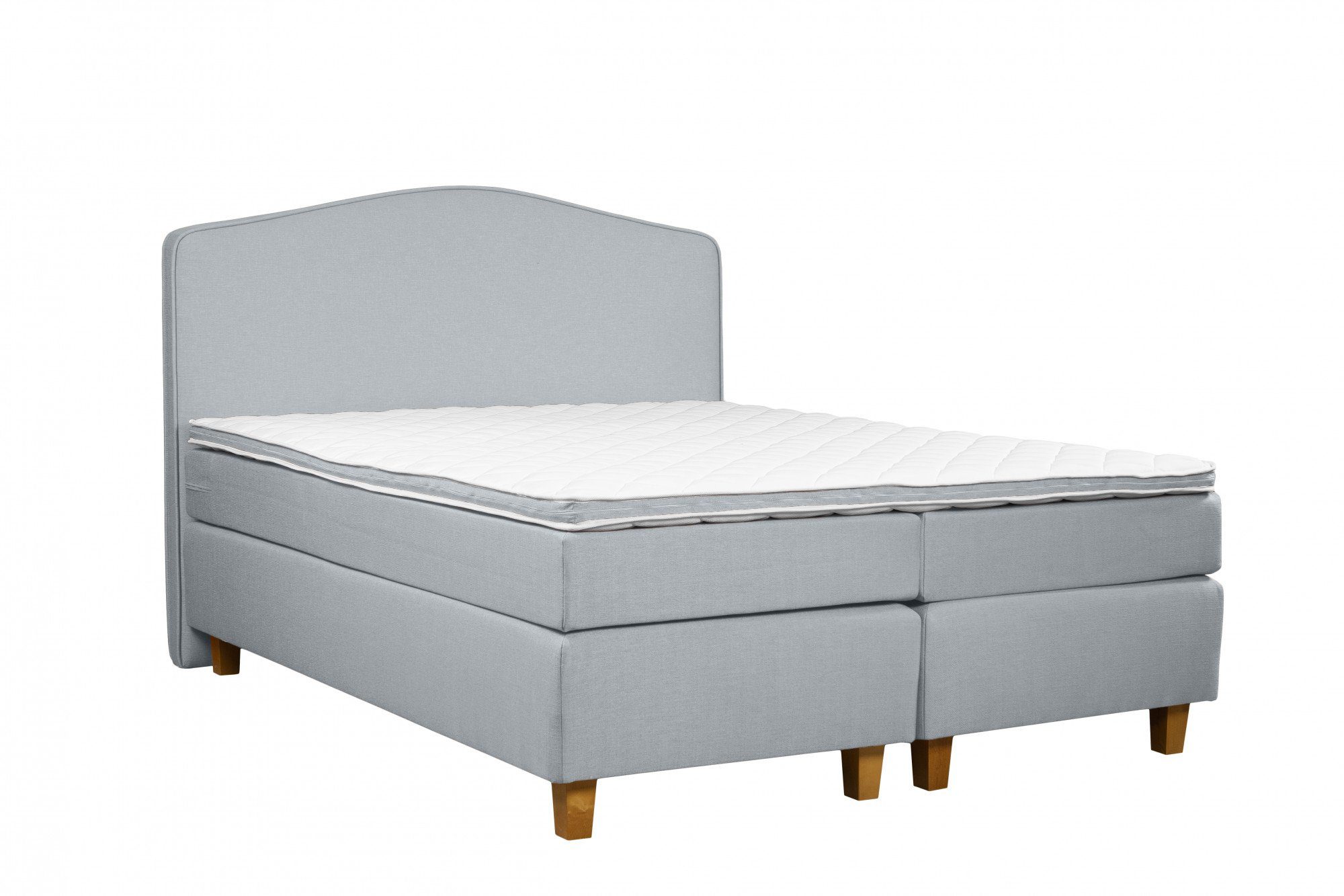 INOSIGN Boxspring Jalma Poten van massief berkenhout, incl. topmatras