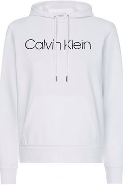 calvin klein curve hoodie inclusive core logo ls hoodie met calvin klein-logo-opschrift wit
