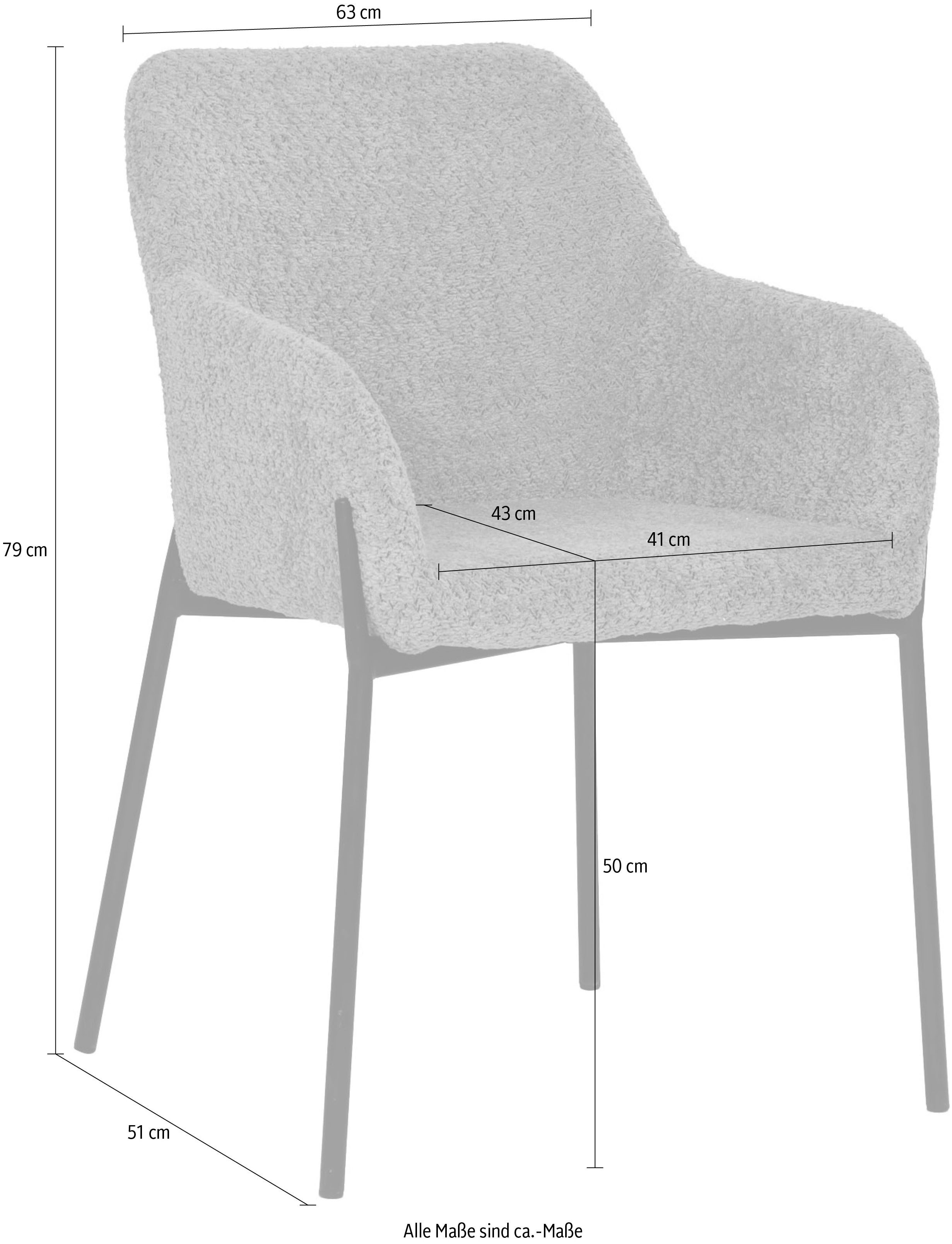 SIT Stoel met armleuningen Öko-Tex gecertificeerd (set, 2 stuks)